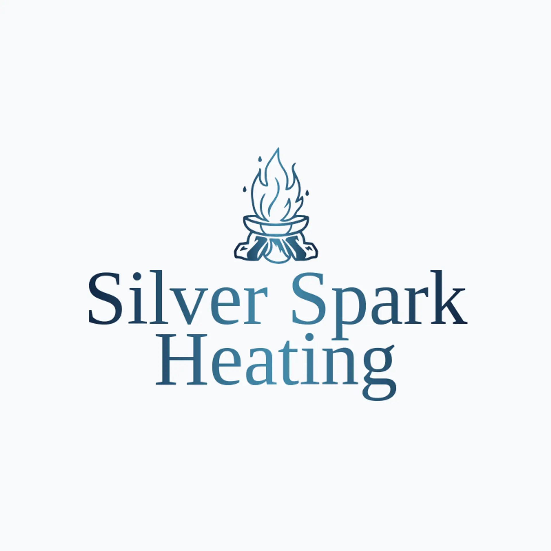 Silver Spark Heating logo for heat