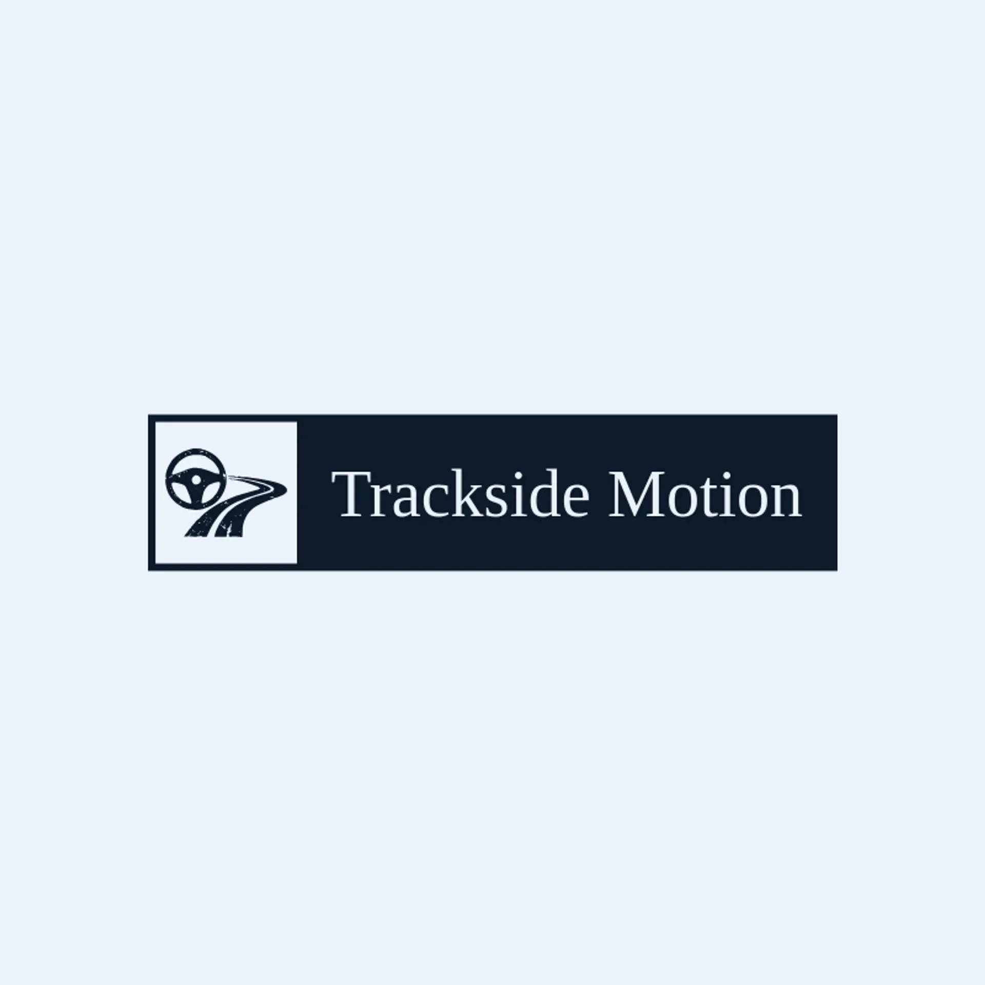 Trackside Motion logo for steering wheel
