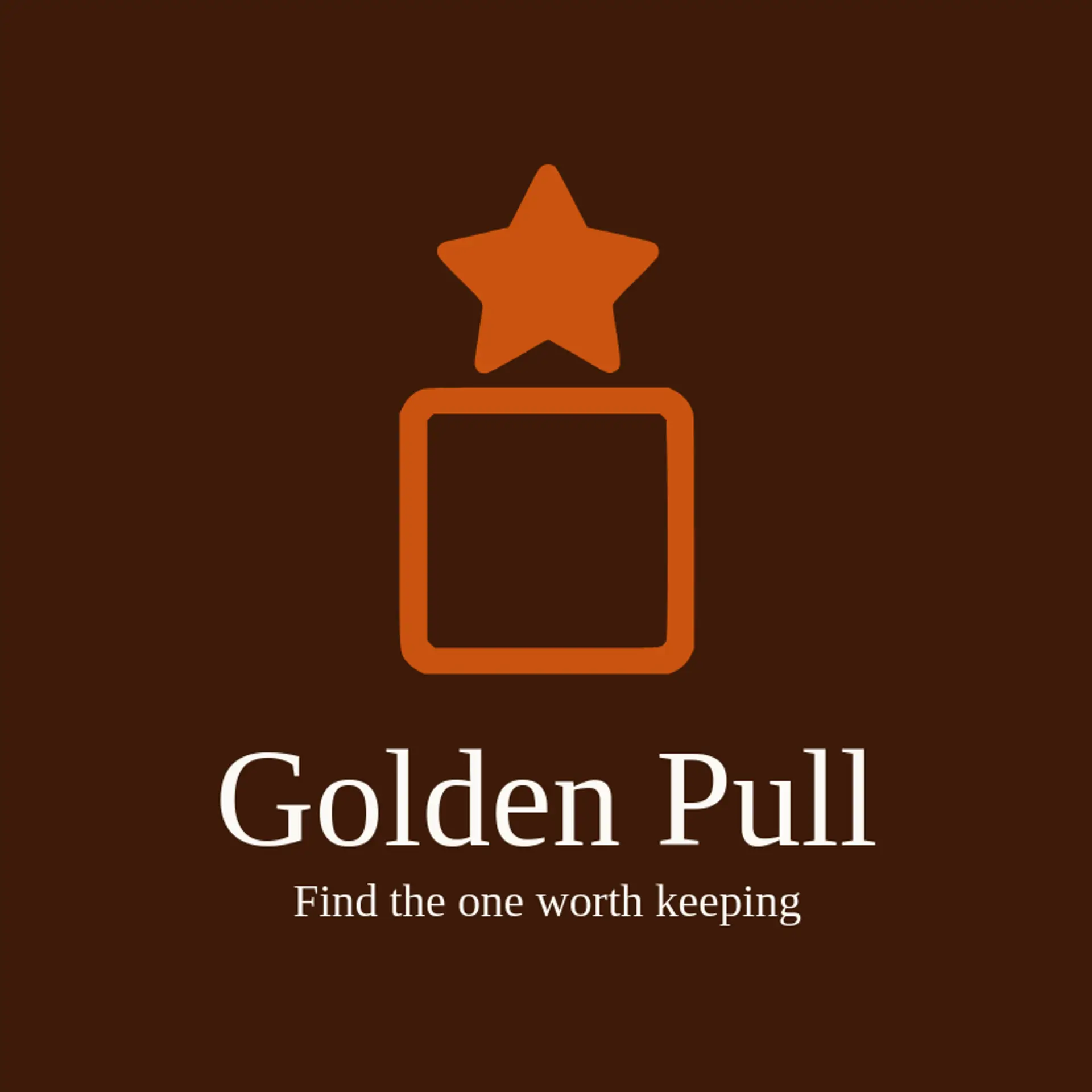 Golden Pull logo for trading card