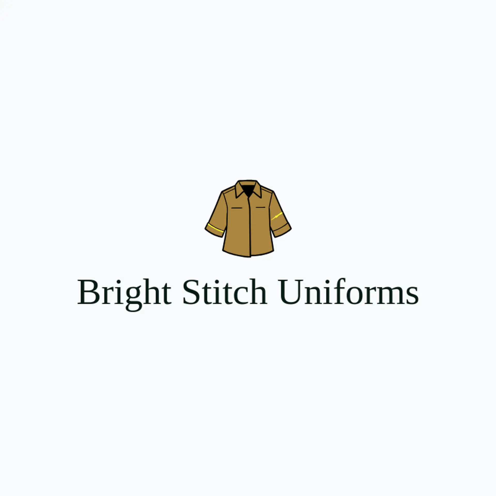 Bright Stitch Uniforms logo for uniform