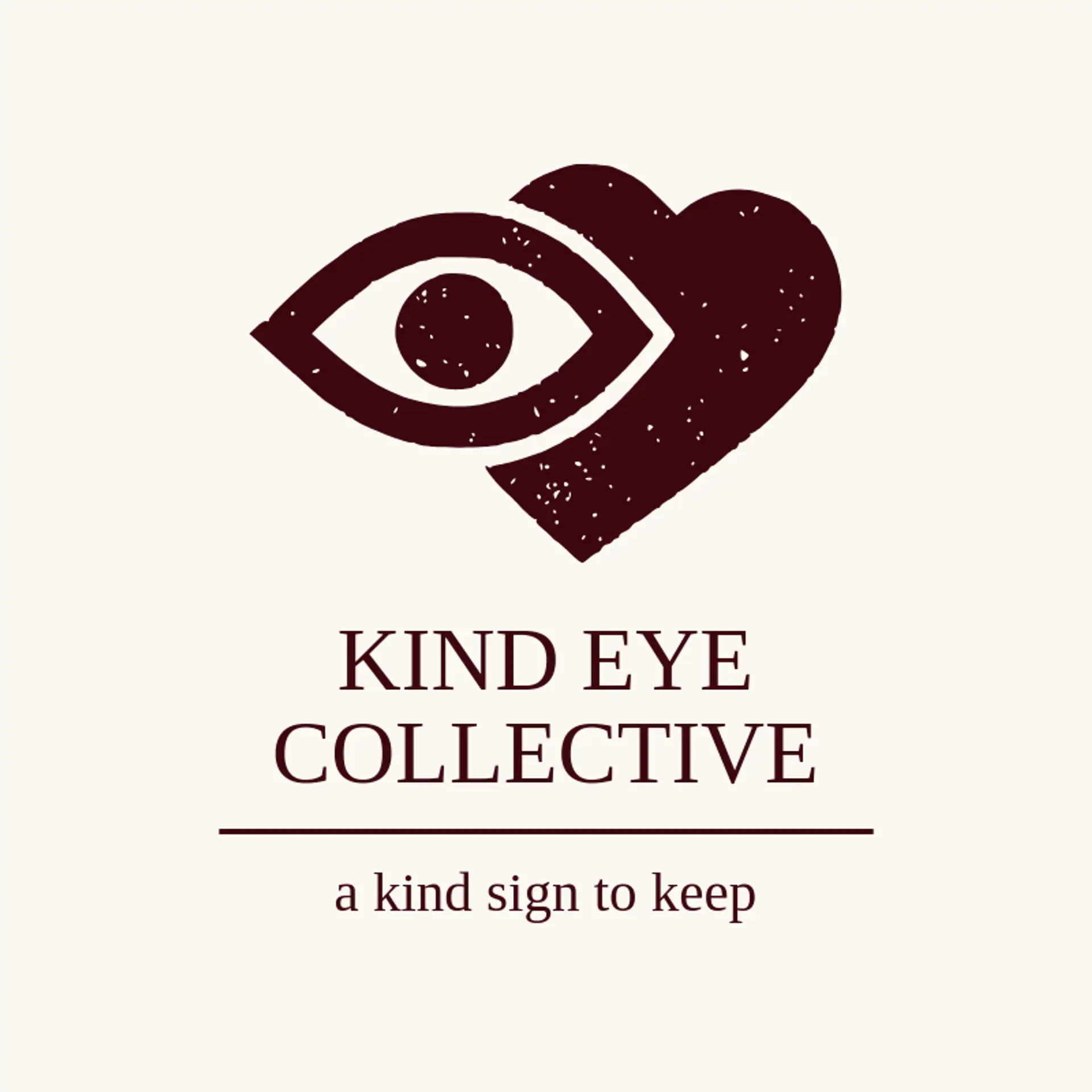 Kind Eye Collective logo for evil eye