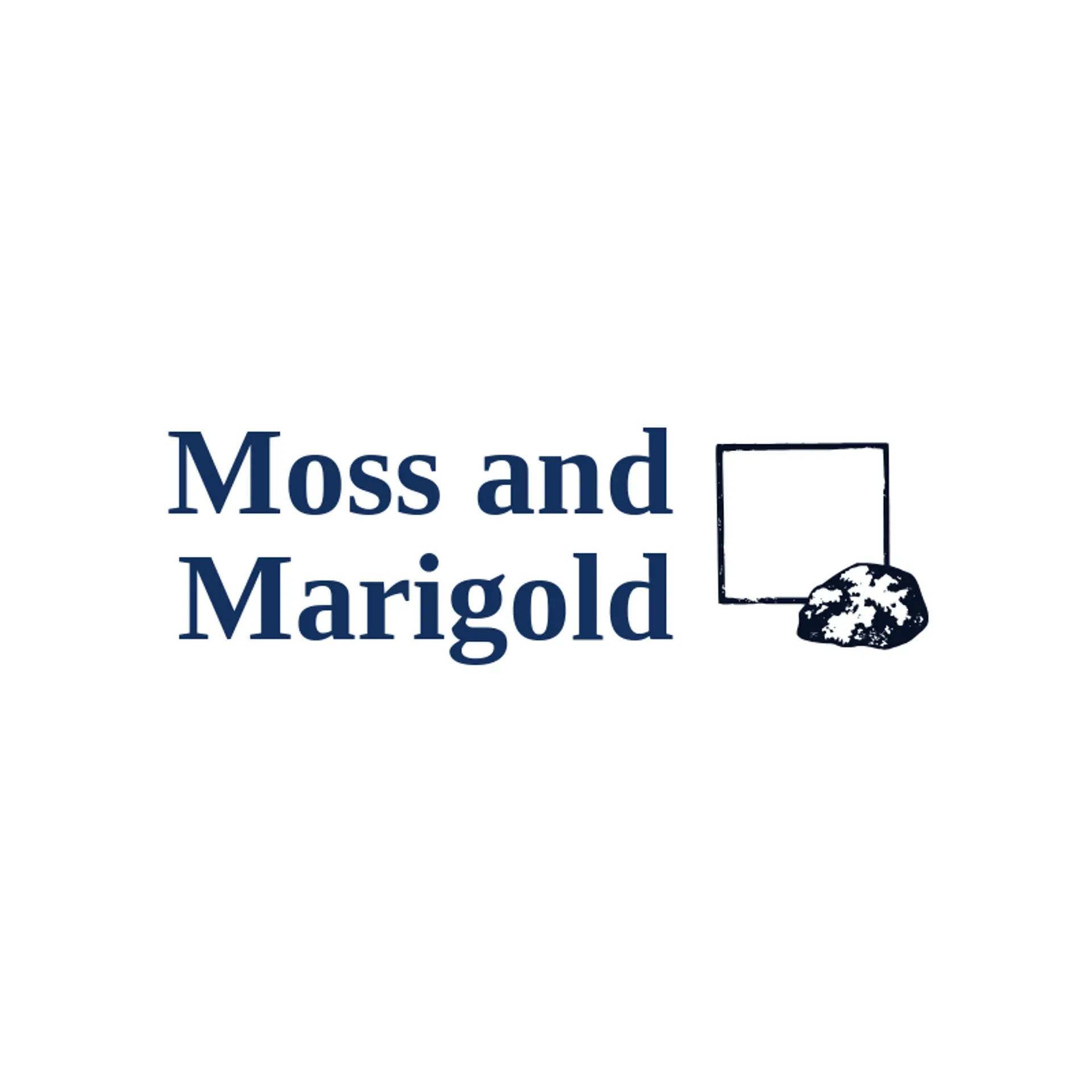Moss and Marigold logo for canvas