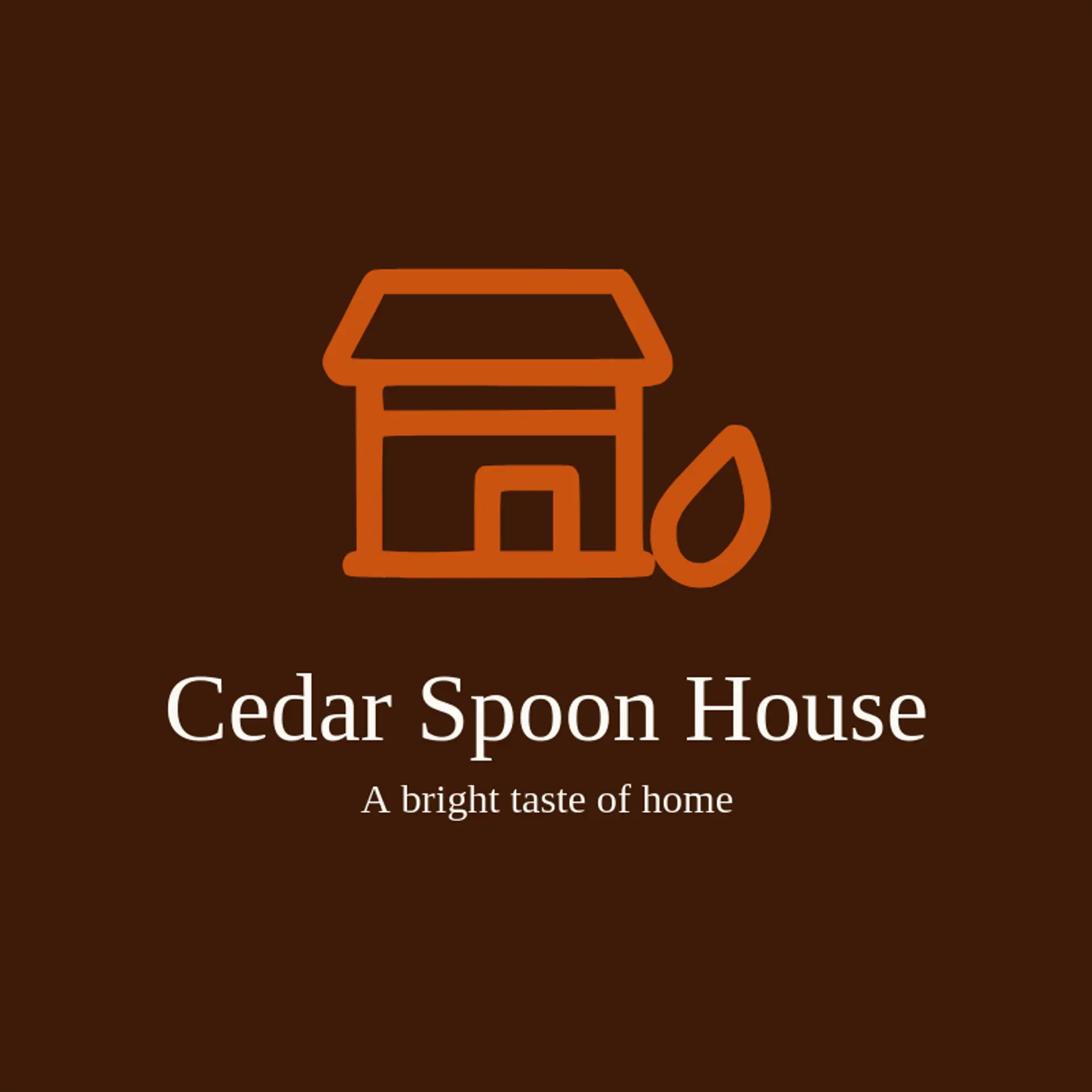 Cedar Spoon House logo for chinese restaurant
