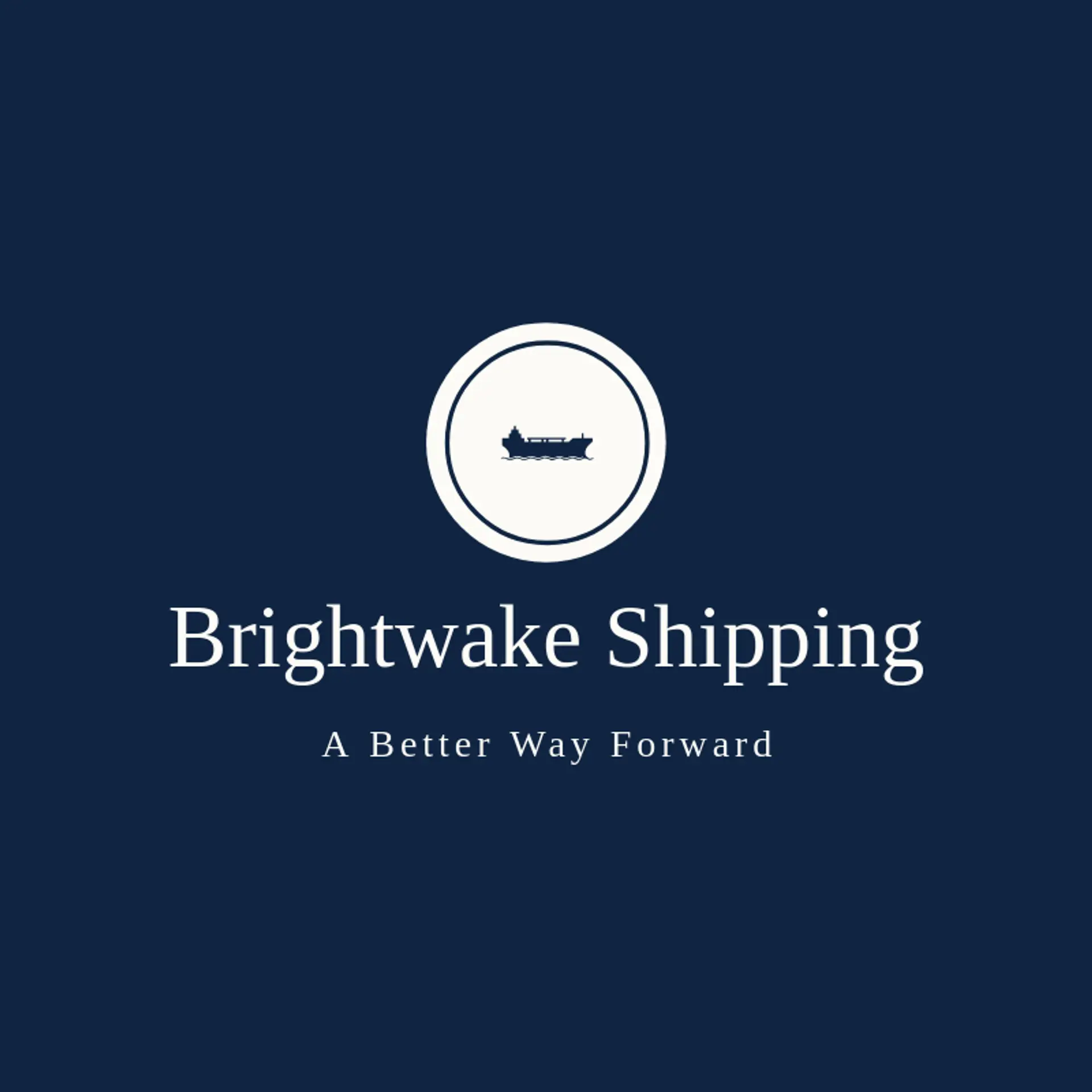 Brightwake Shipping logo for cargo