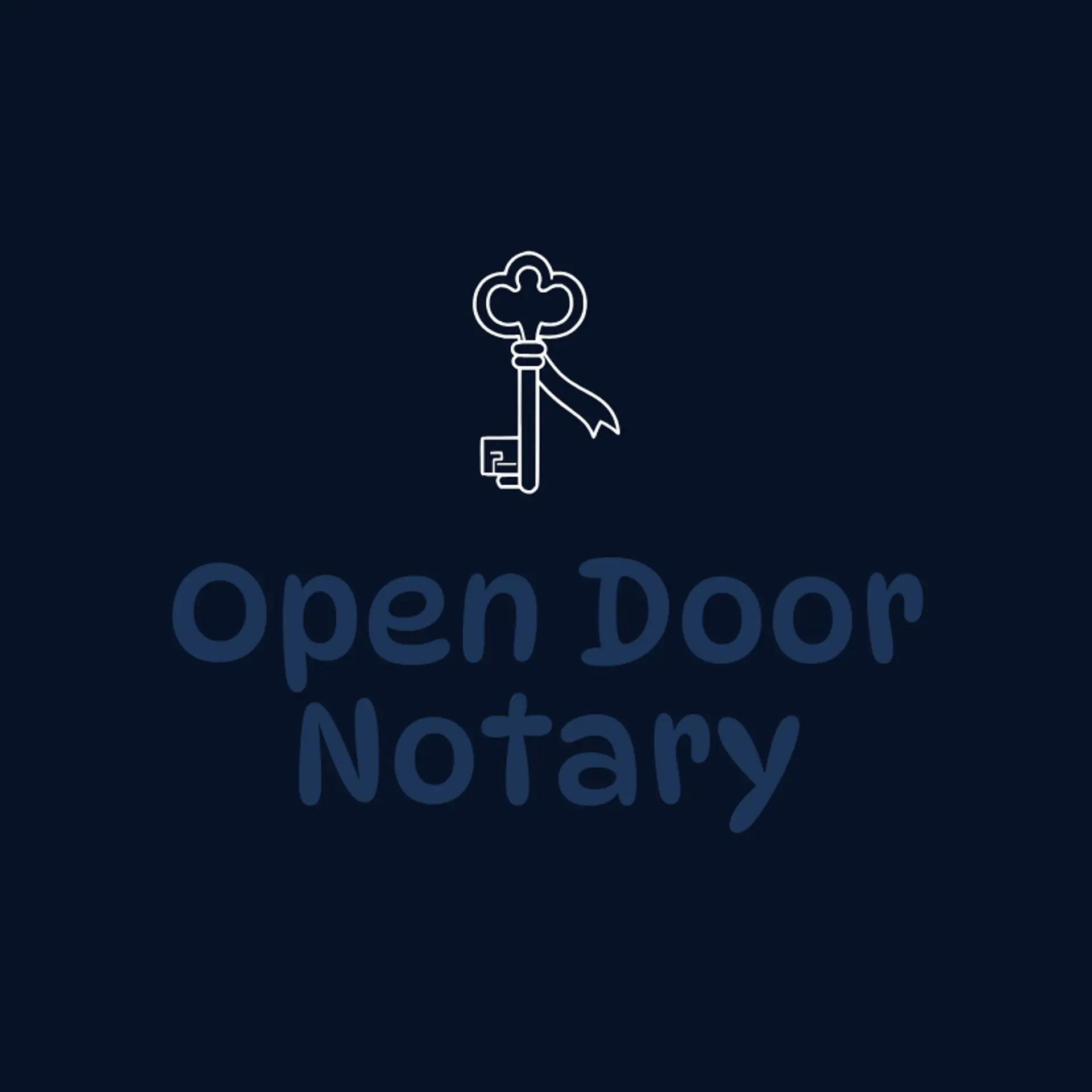 Open Door Notary logo for notary