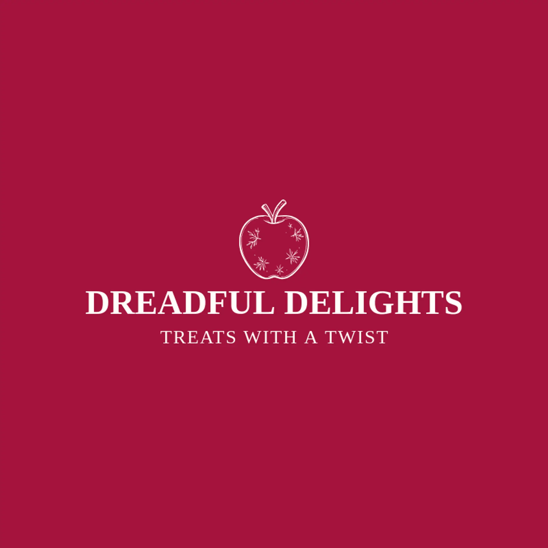 Dreadful Delights logo for spooky