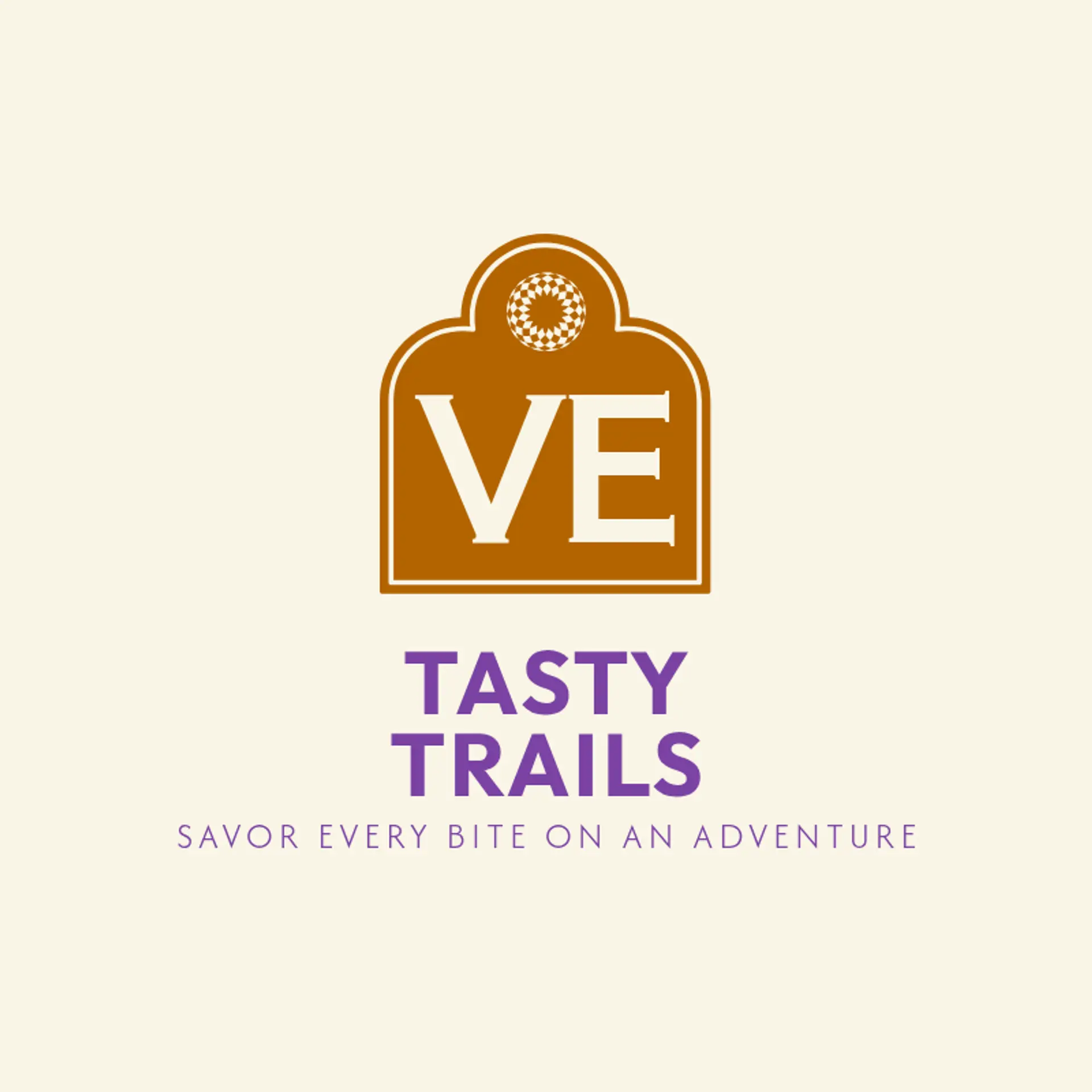 Tasty Trails logo for cool restaurant