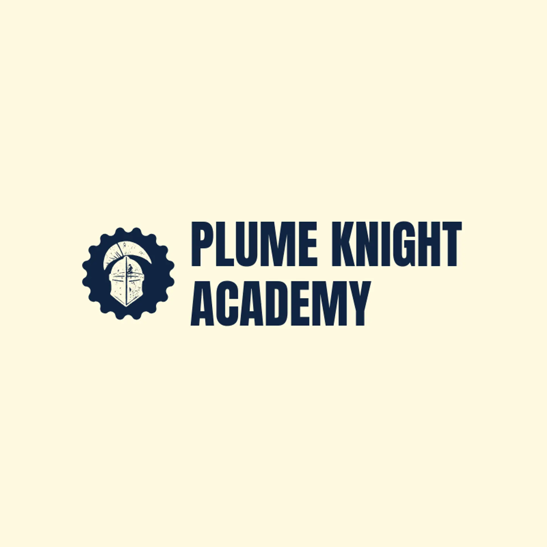 Plume Knight Academy logo for warrior
