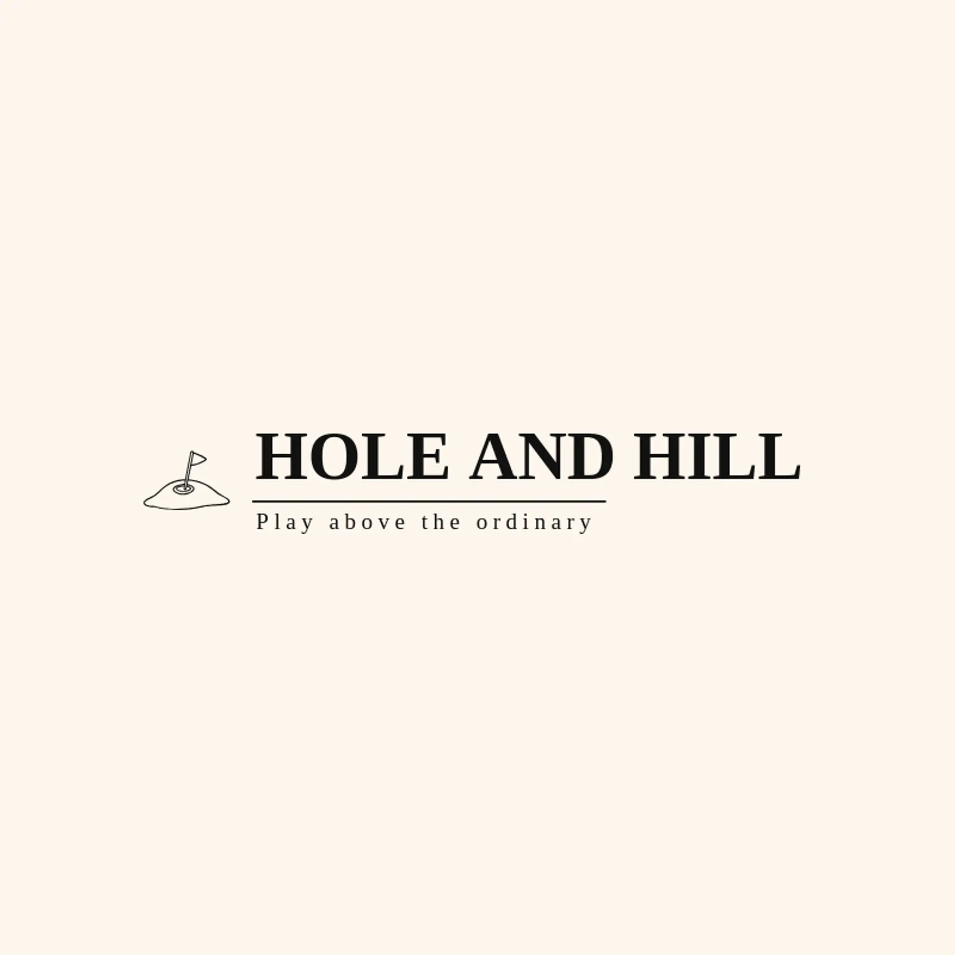 Hole and Hill logo for hole