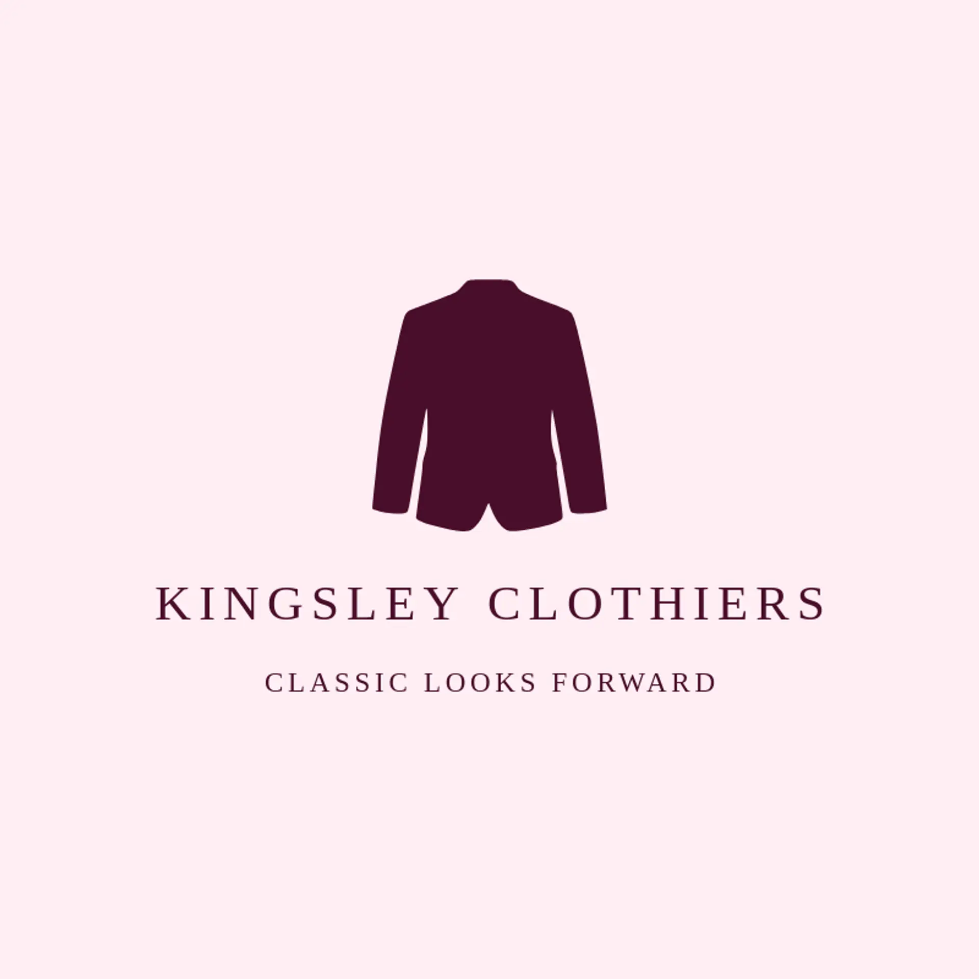 Kingsley Clothiers logo for mens fashion