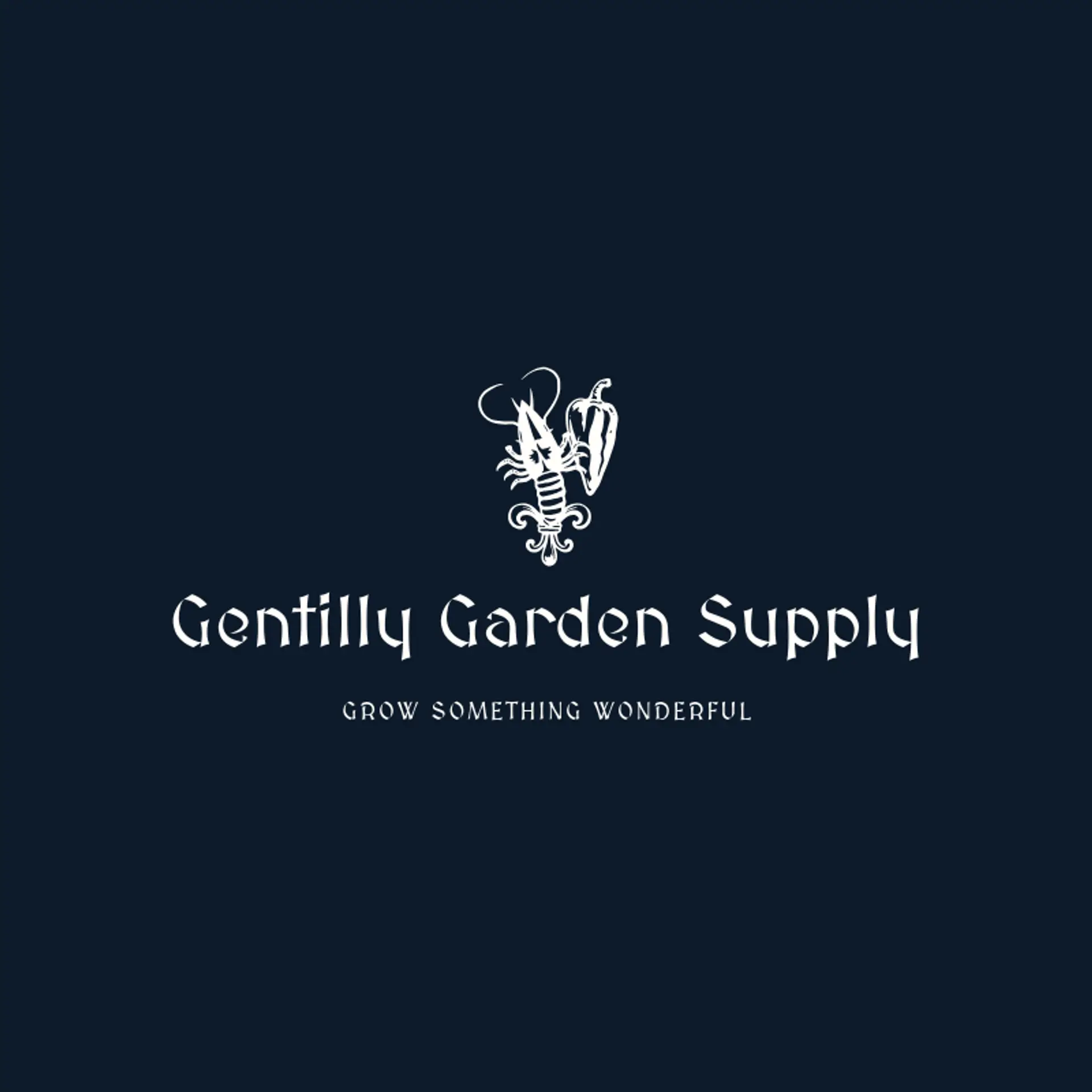 Gentilly Garden Supply logo for new orleans
