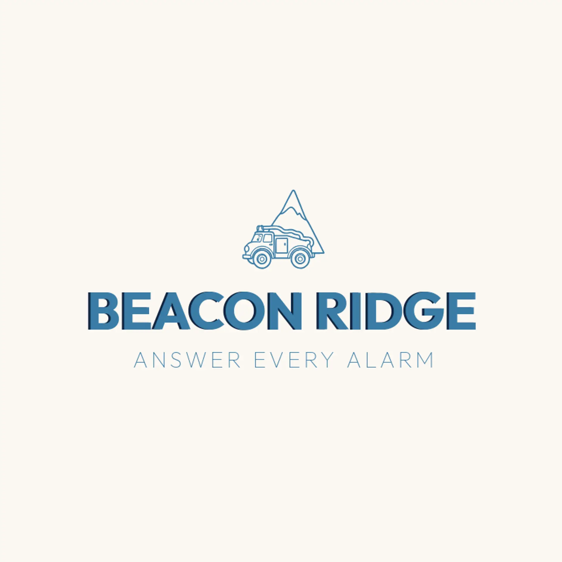 Beacon Ridge logo for firefighter