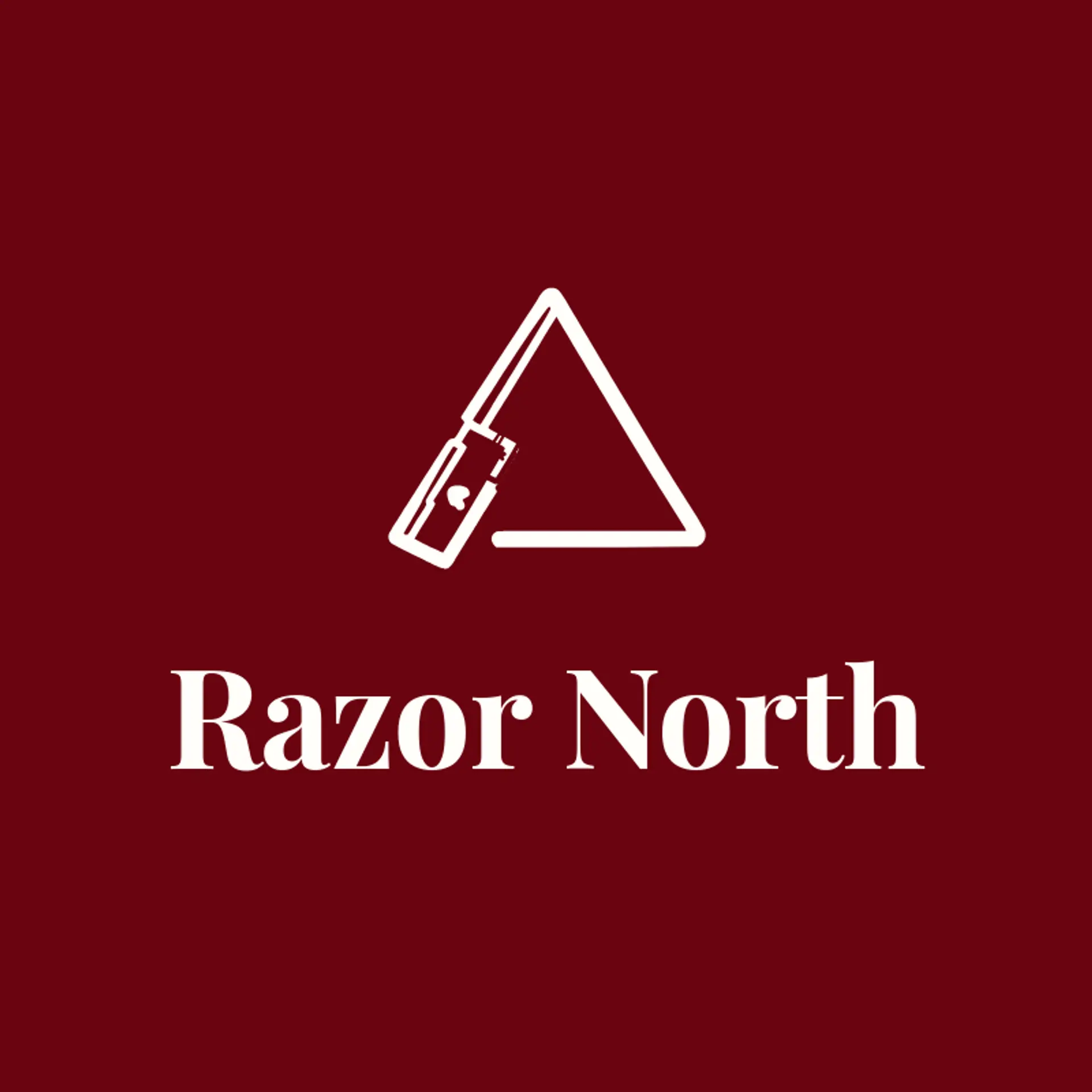 Razor North logo for danger