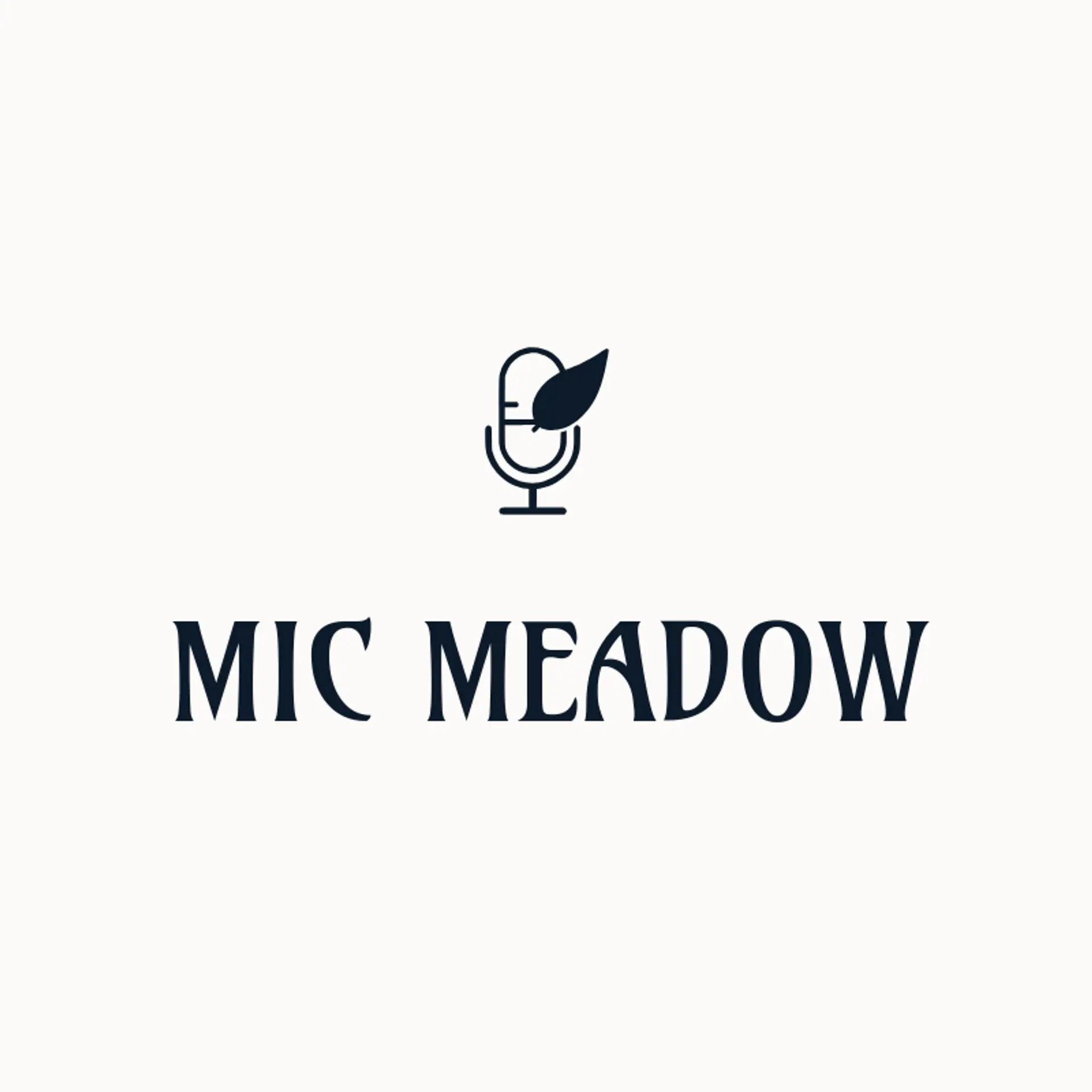 Mic Meadow logo for audio