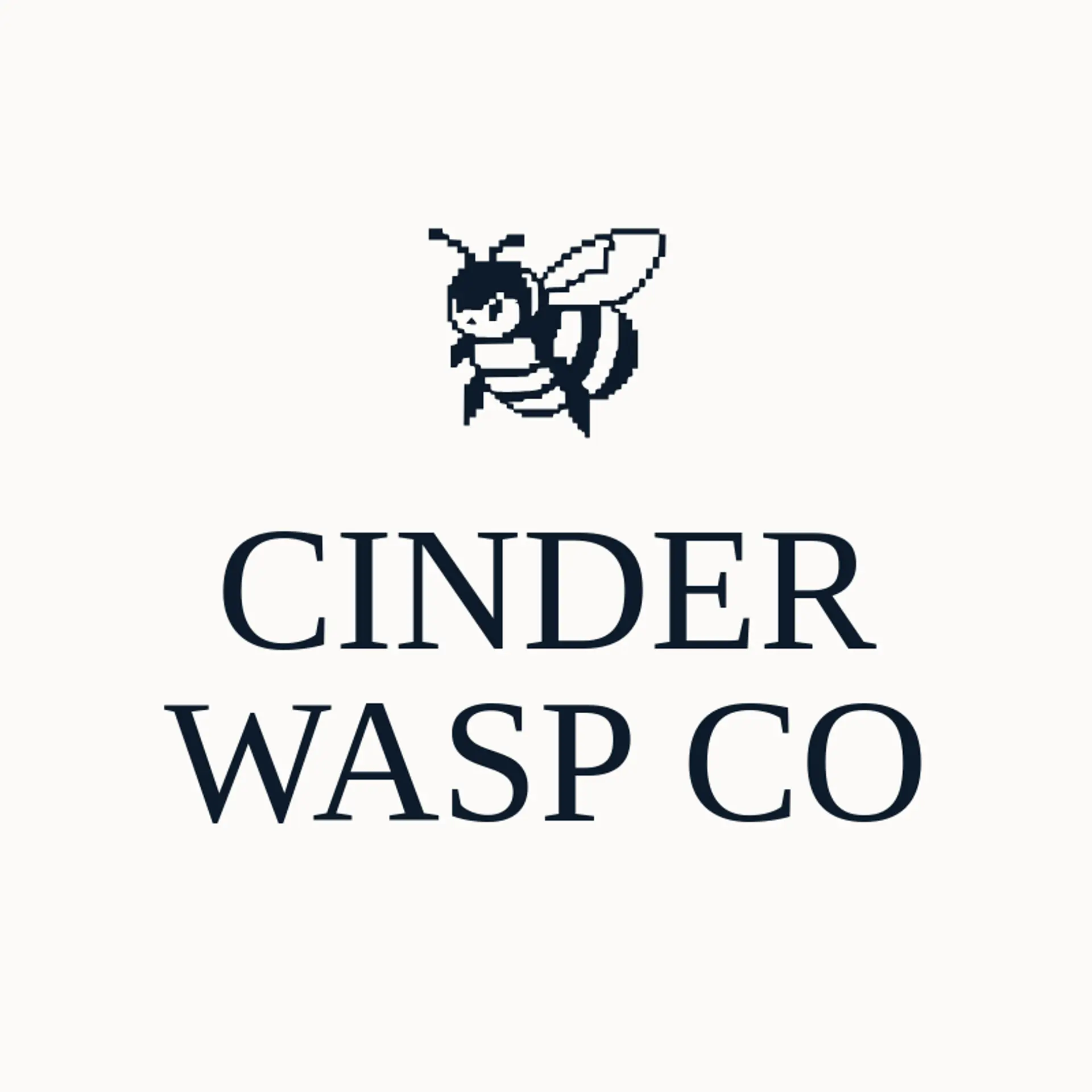 Cinder Wasp Co logo for sting