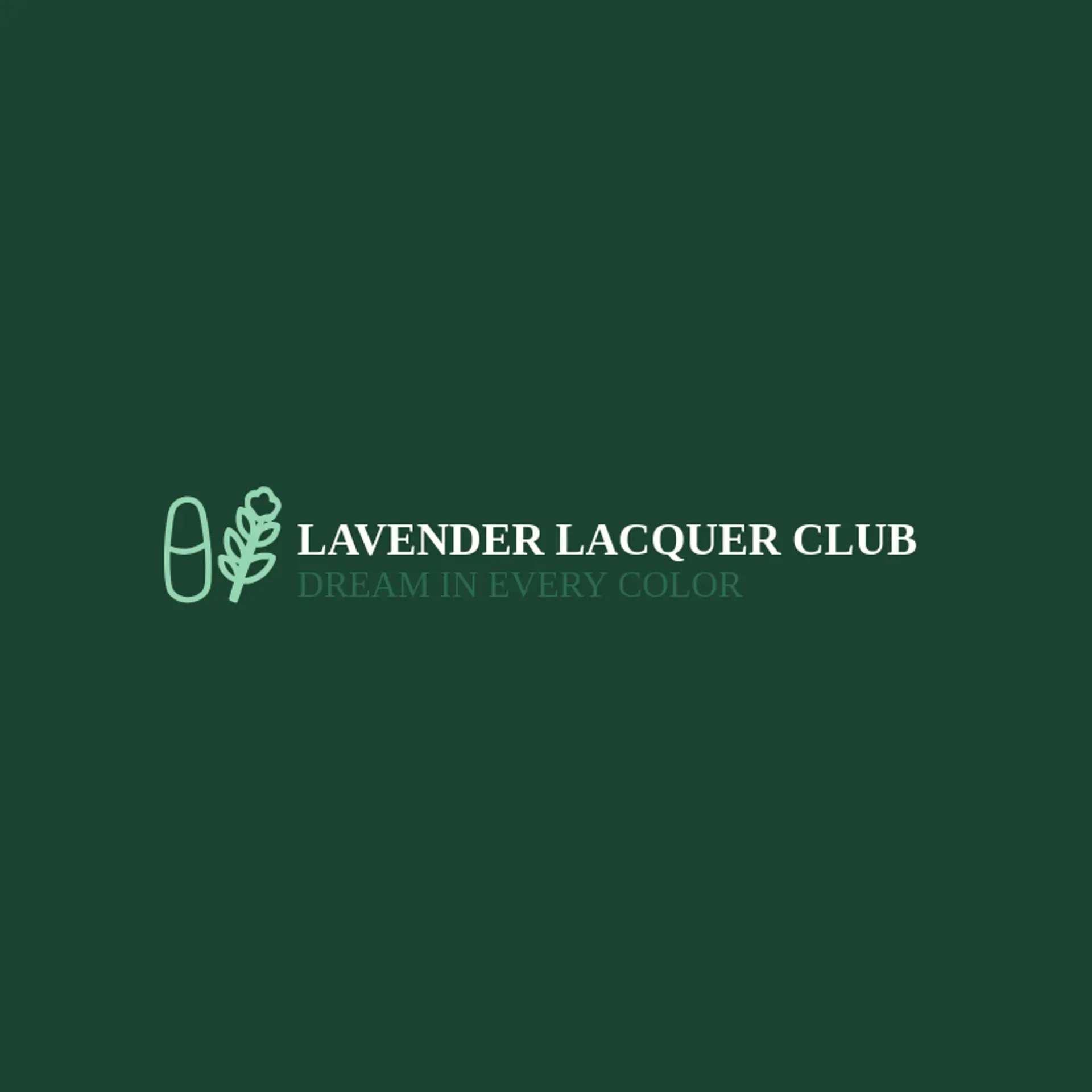 Lavender Lacquer Club logo for nails