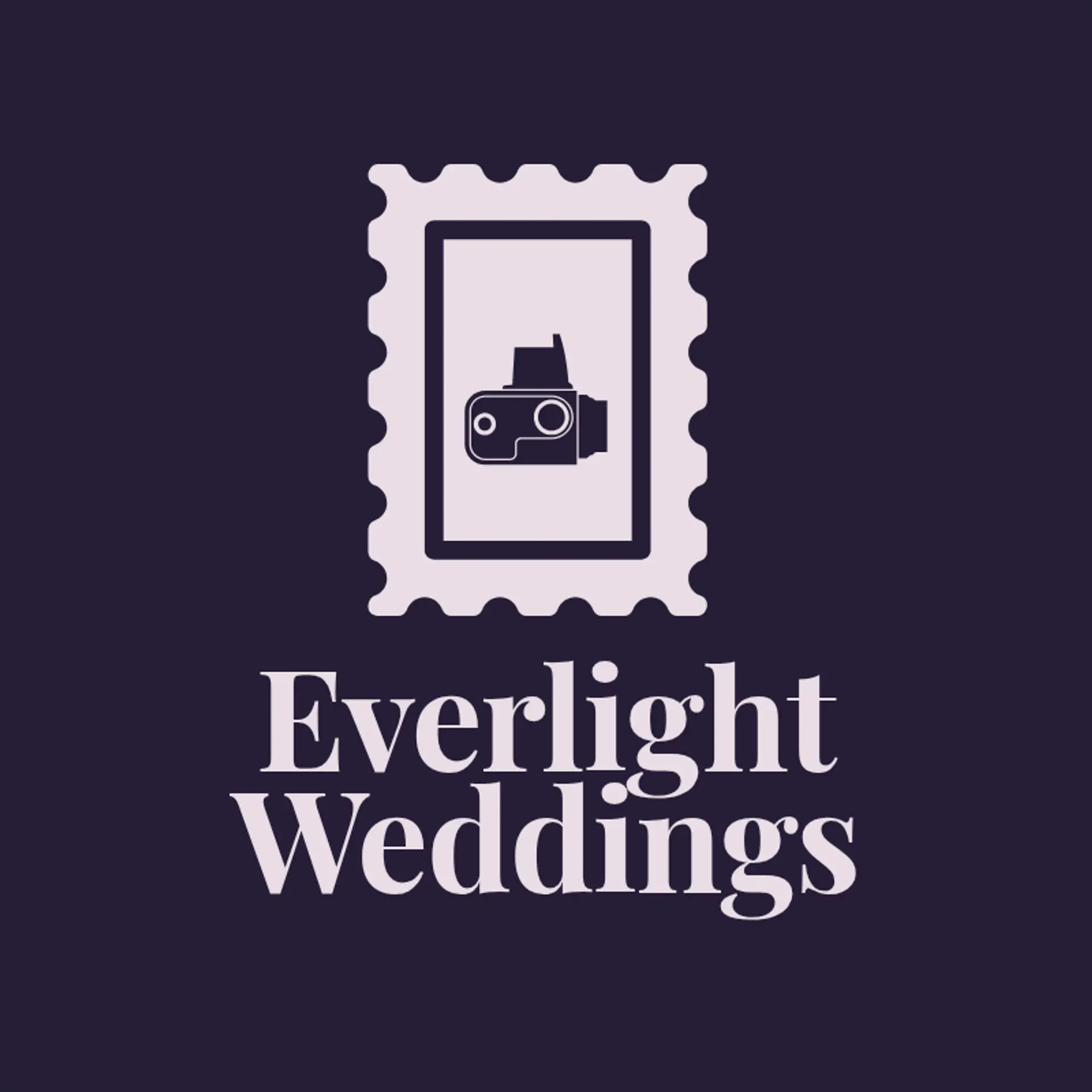 Everlight Weddings logo for wedding photographer