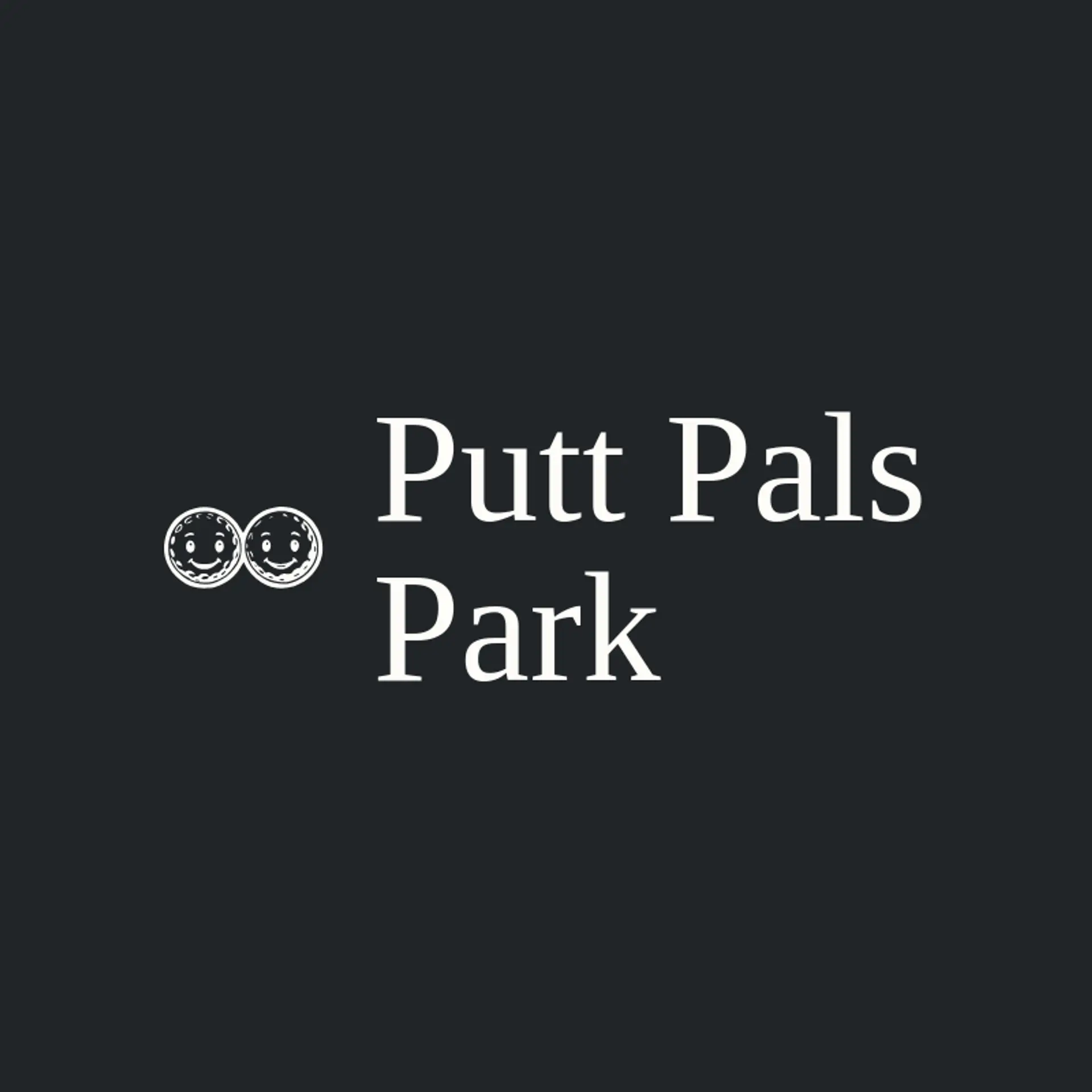 Putt Pals Park logo for mini golf
