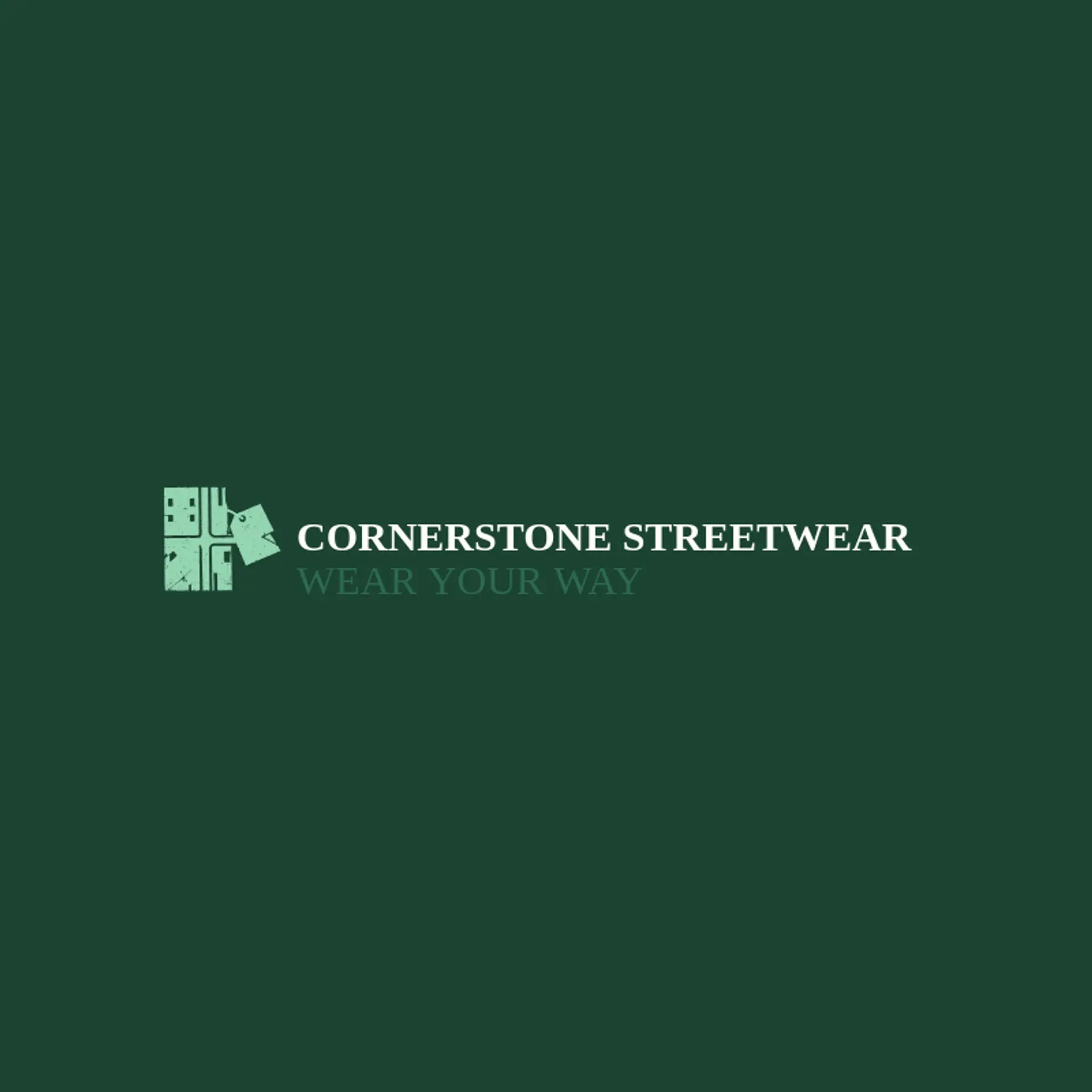 Cornerstone Streetwear logo for street