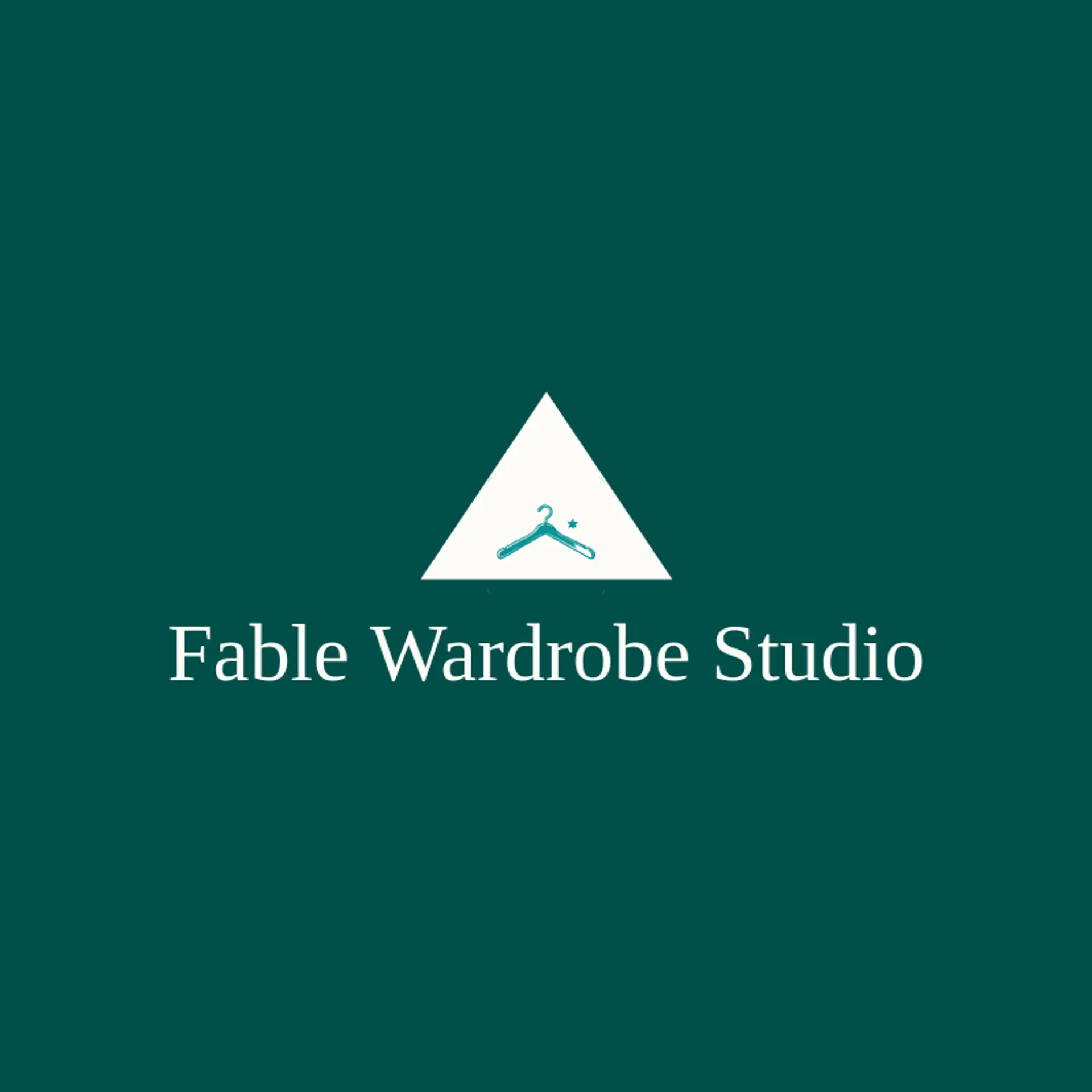 Fable Wardrobe Studio logo for hanger