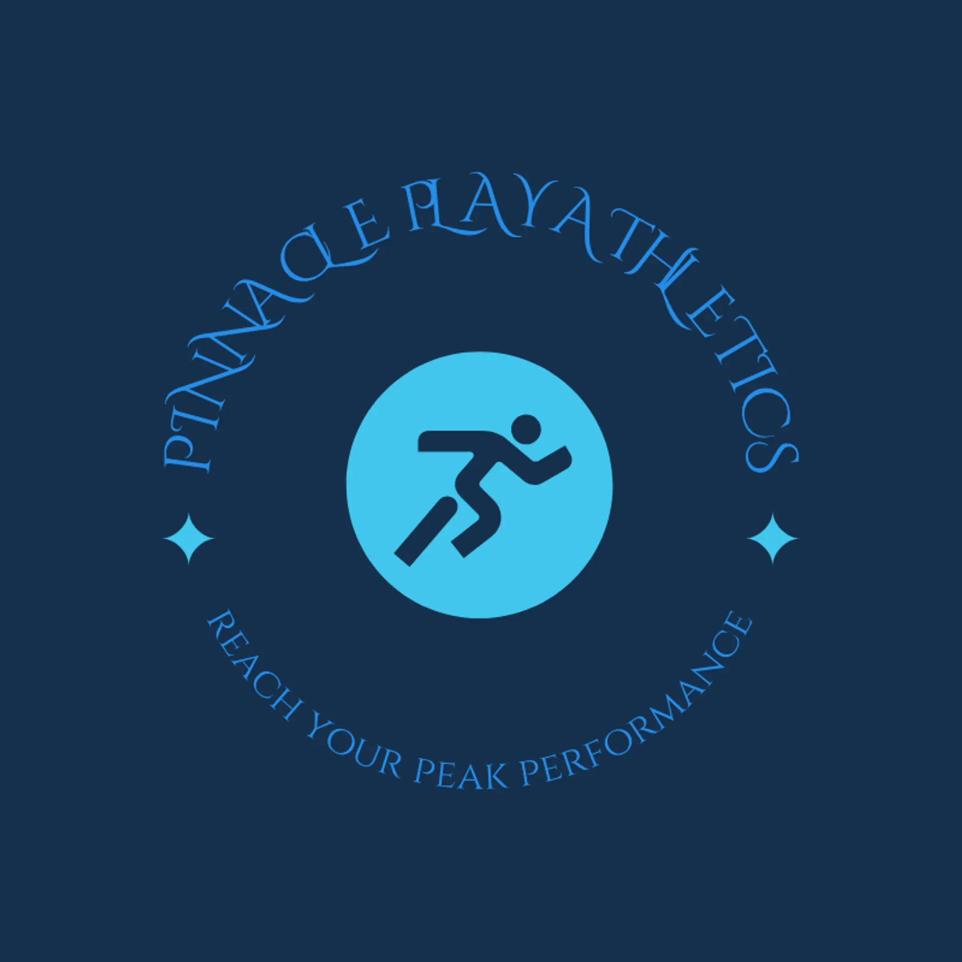 Pinnacle Play Athletics logo for sports