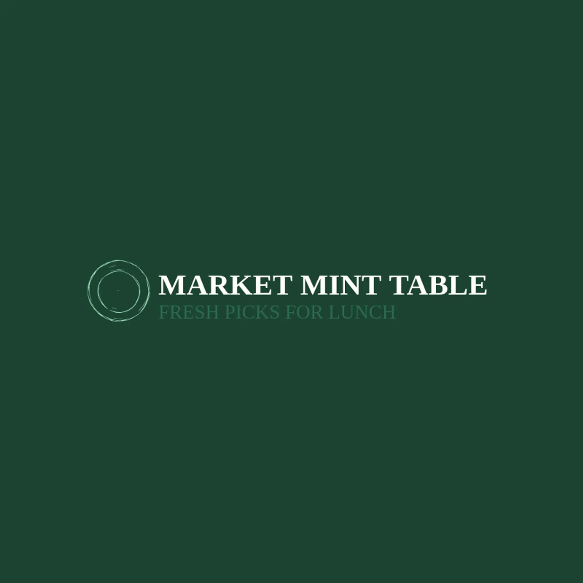Market Mint Table logo for dish