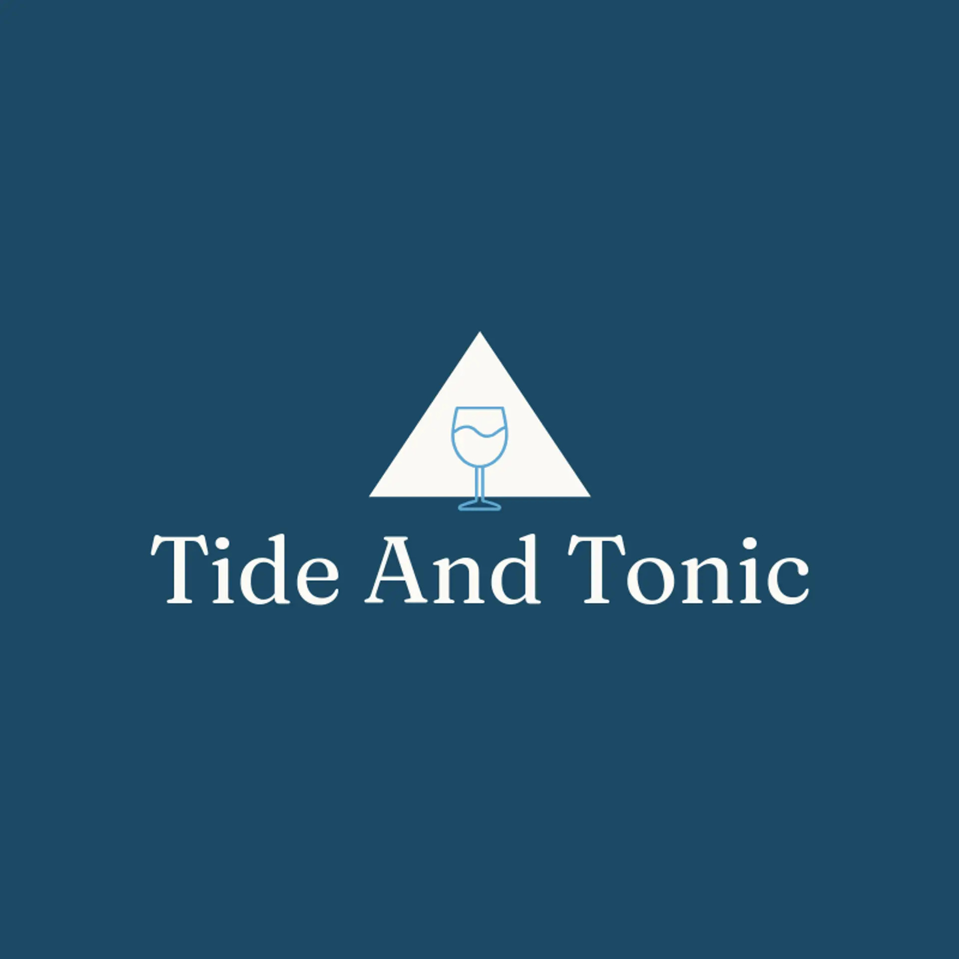 Tide And Tonic logo for alcohol