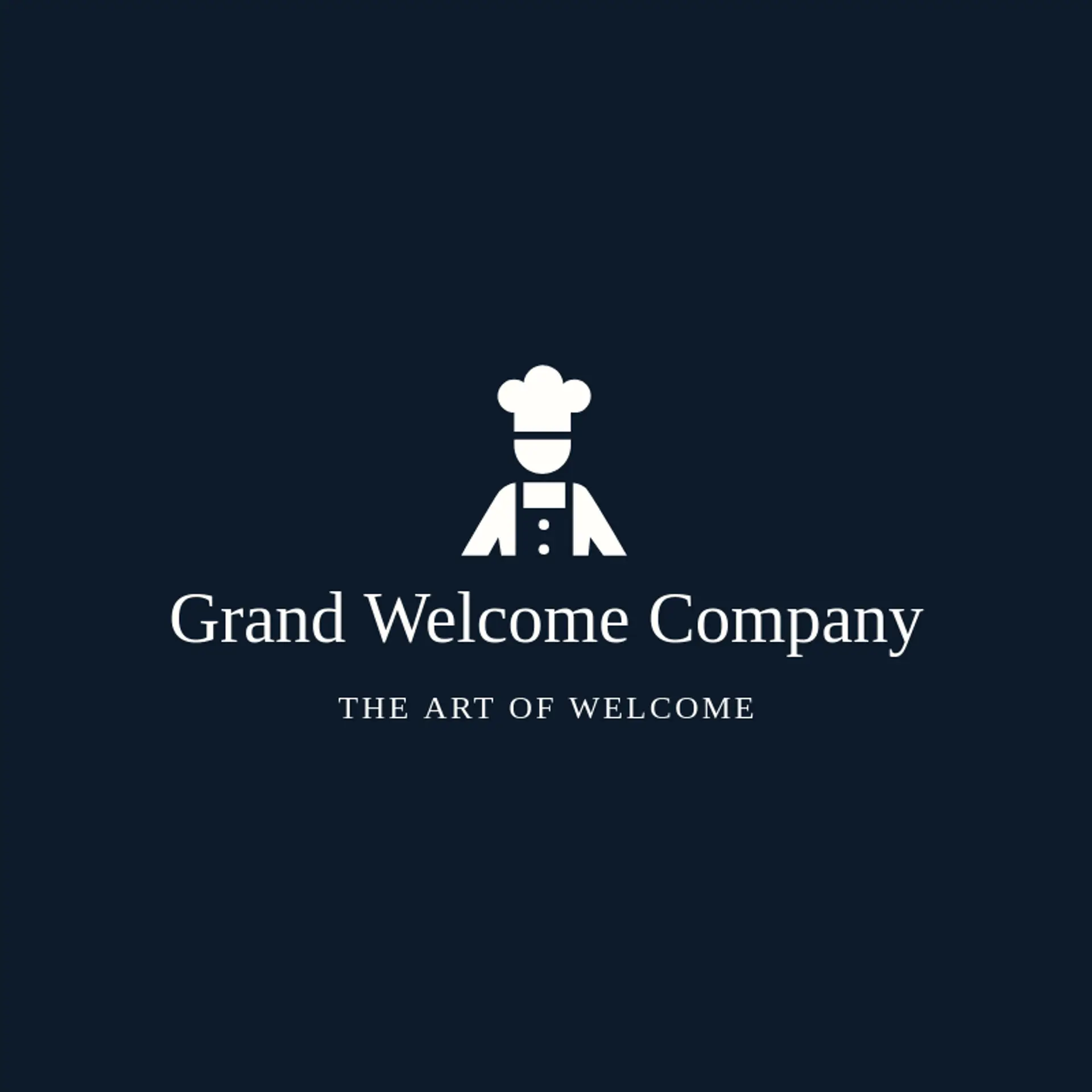 Grand Welcome Company logo for butler