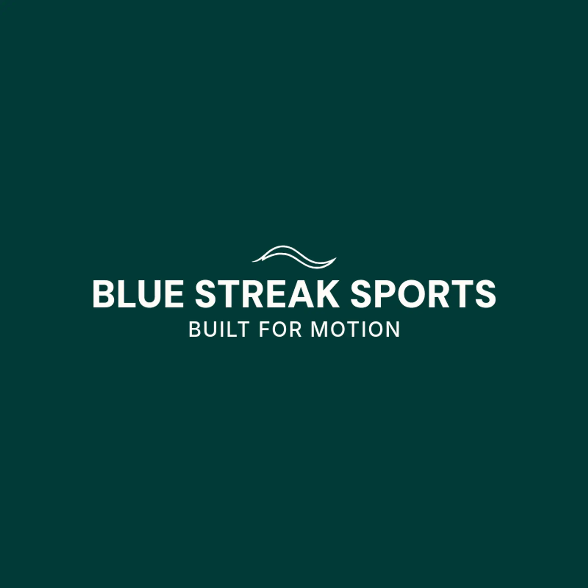 Blue Streak Sports logo for swoosh