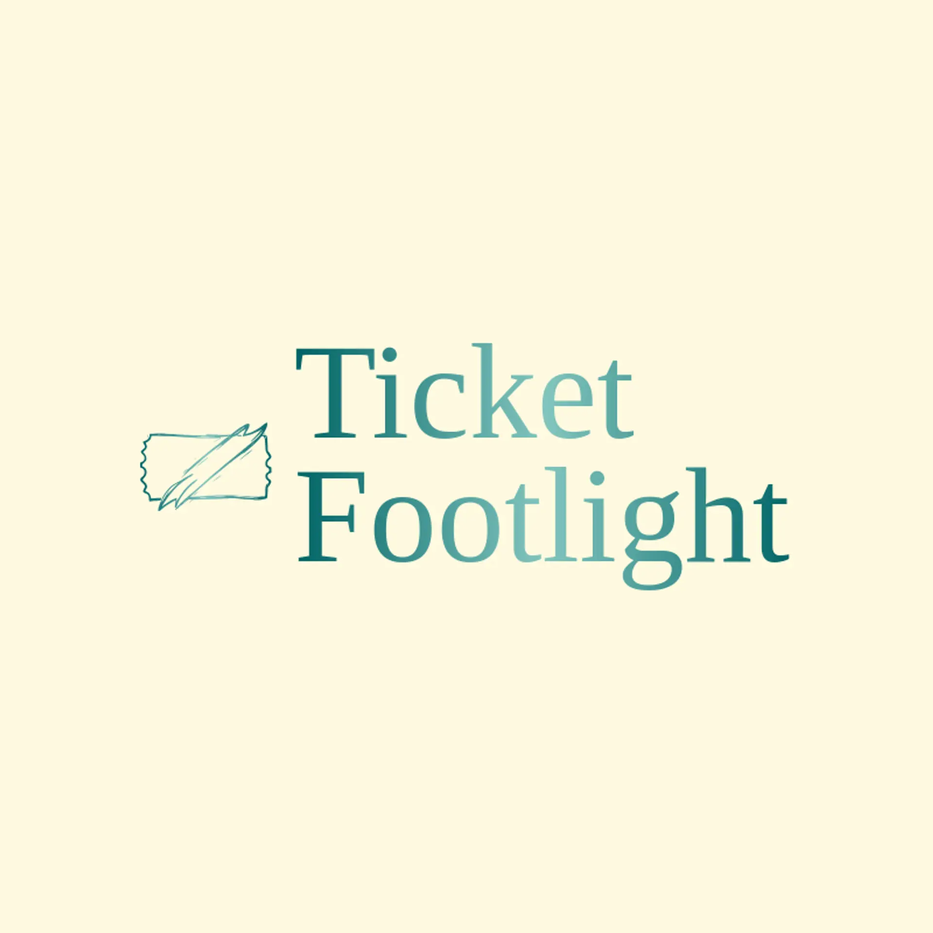 Ticket Footlight logo for ticket