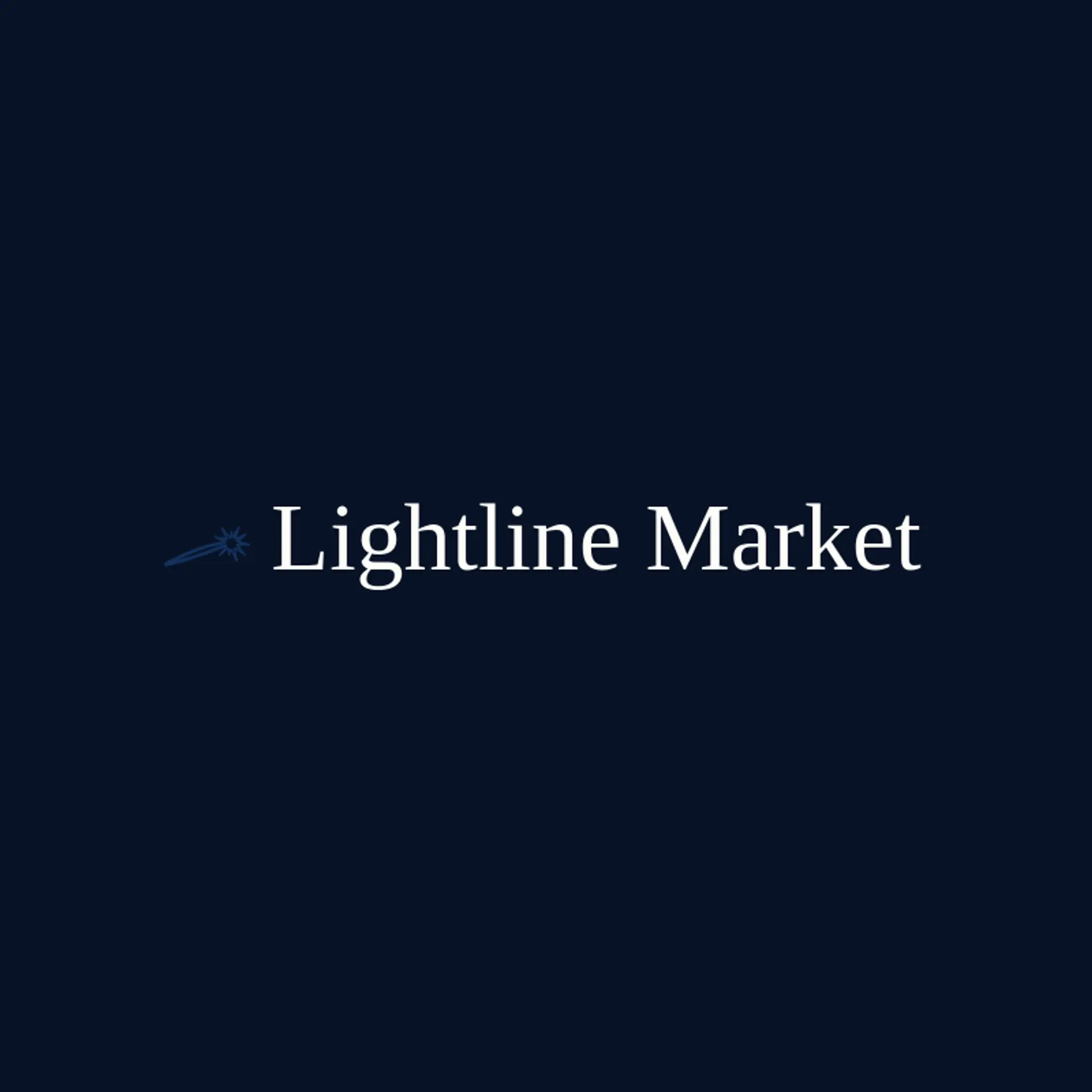 Lightline Market logo for laser