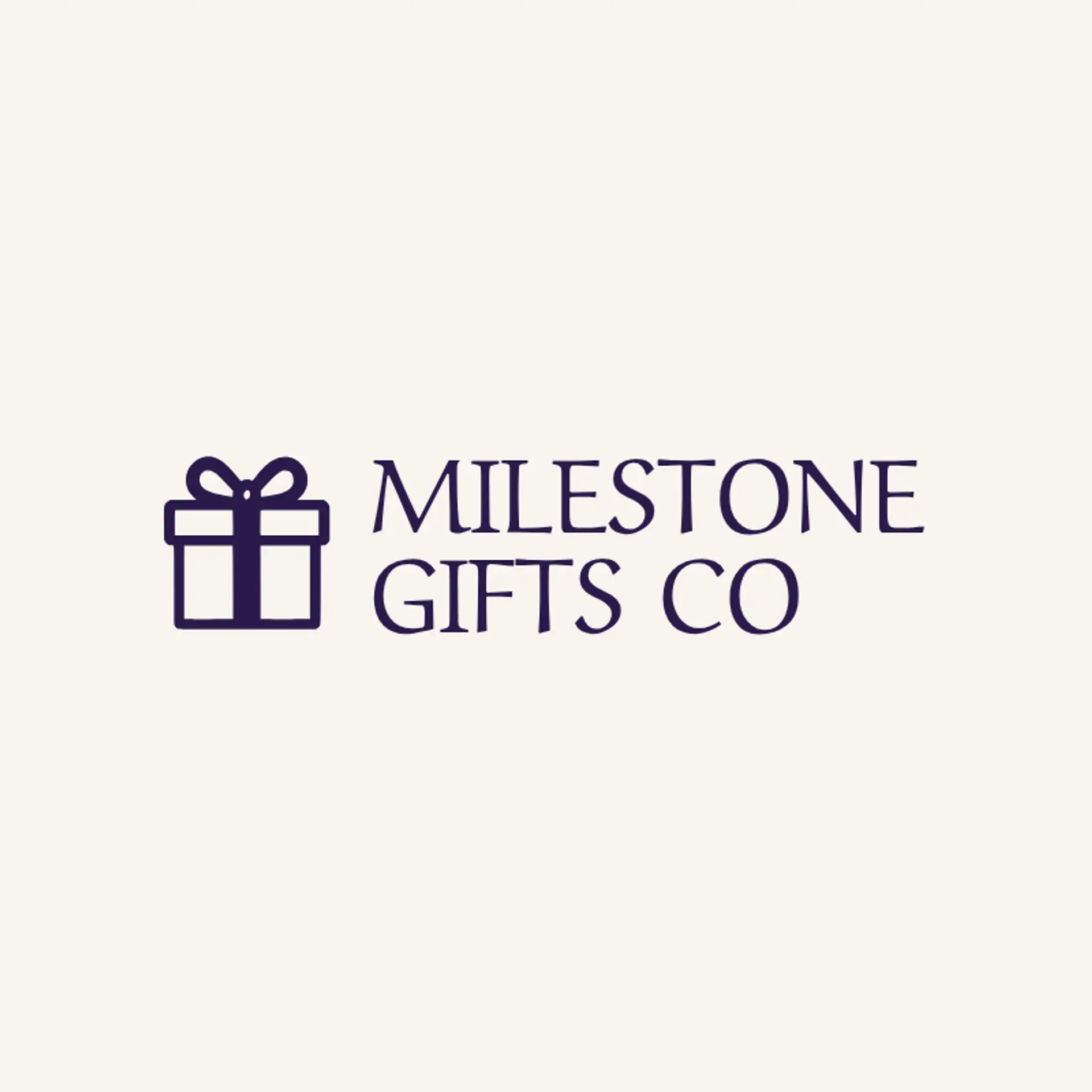 Milestone Gifts Co logo for anniversary