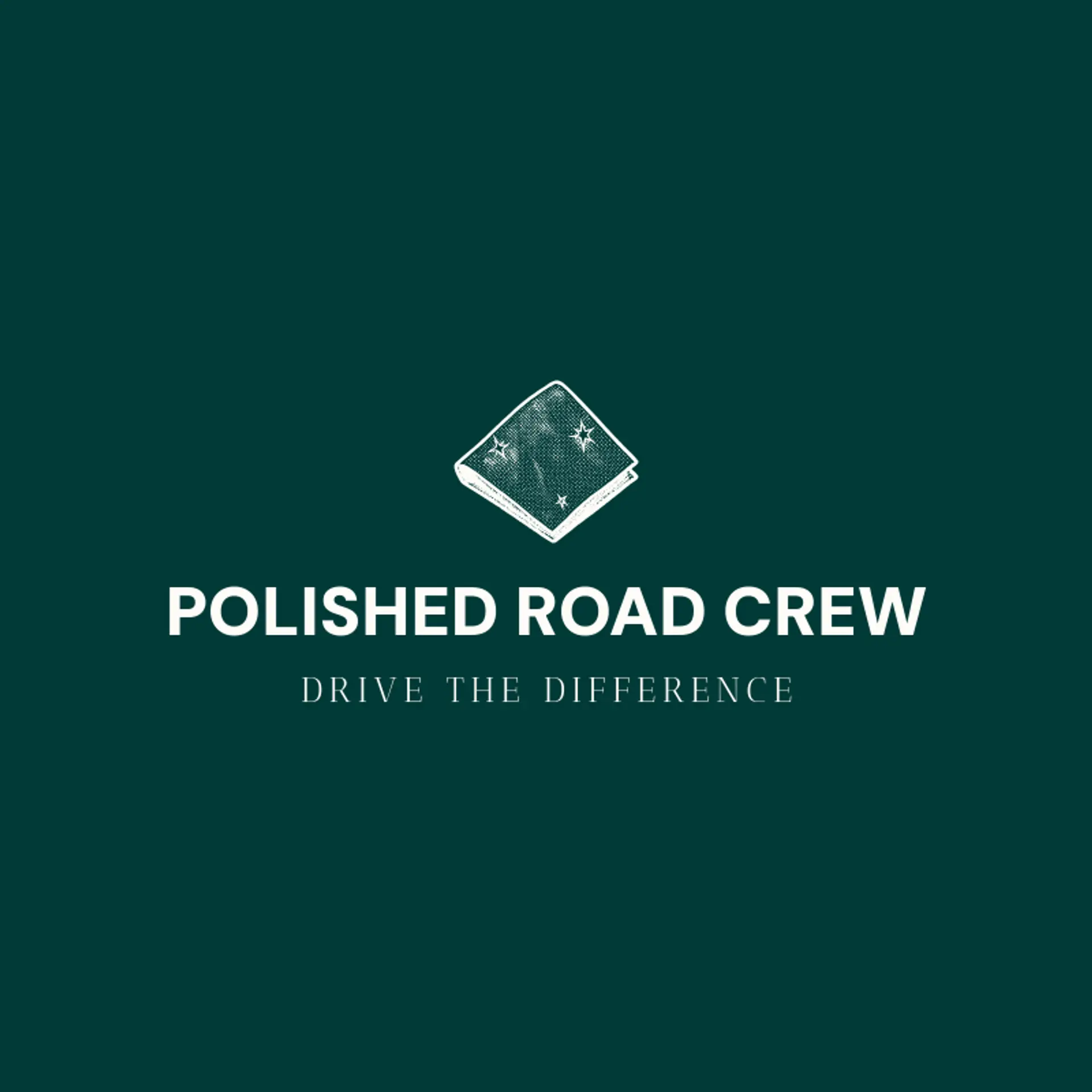 Polished Road Crew logo for car detailing