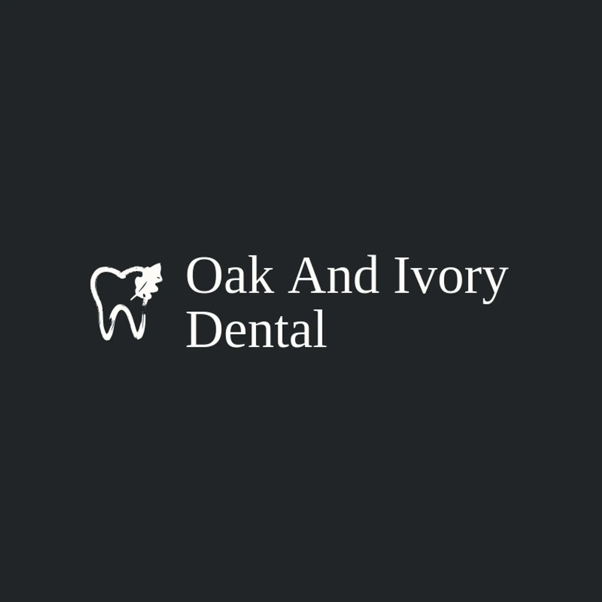Oak and Ivory Dental logo for dentistry