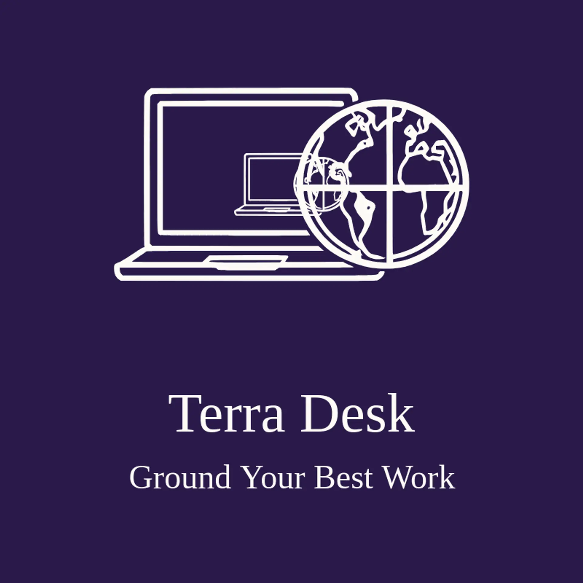 Terra Desk logo for laptop