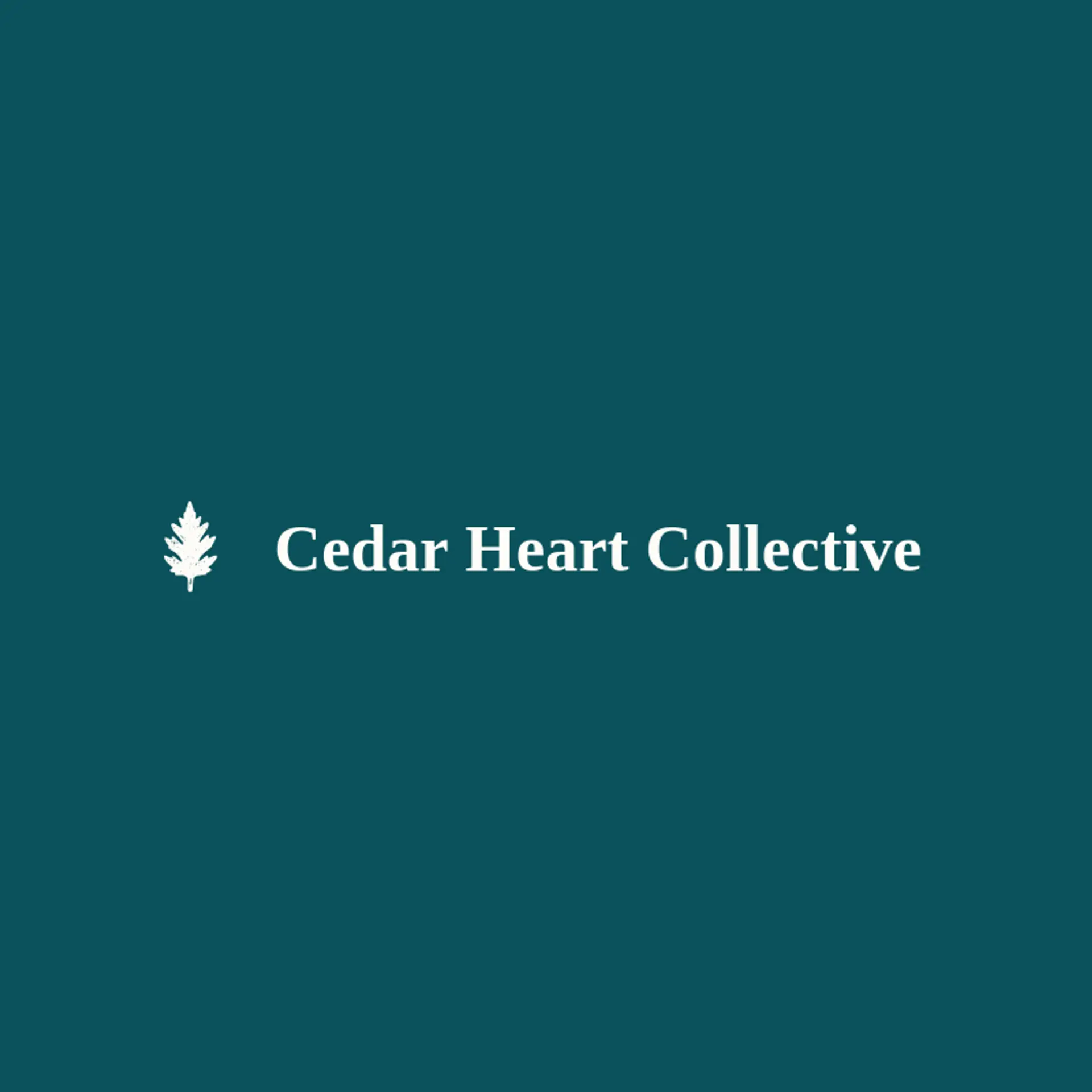 Cedar Heart Collective logo for empowerment