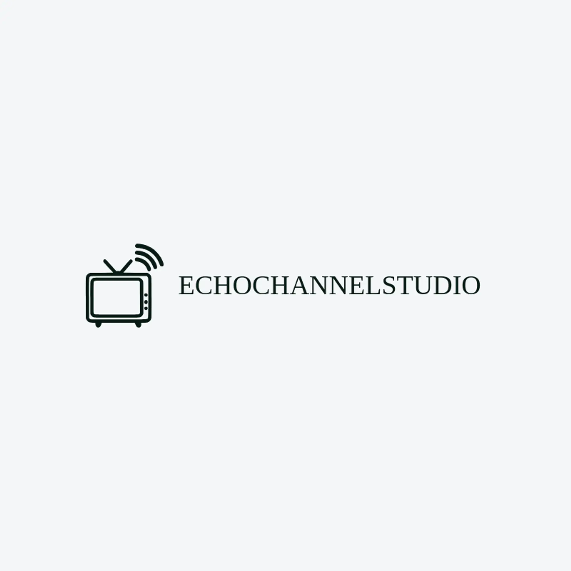 Echo Channel Studio logo for television