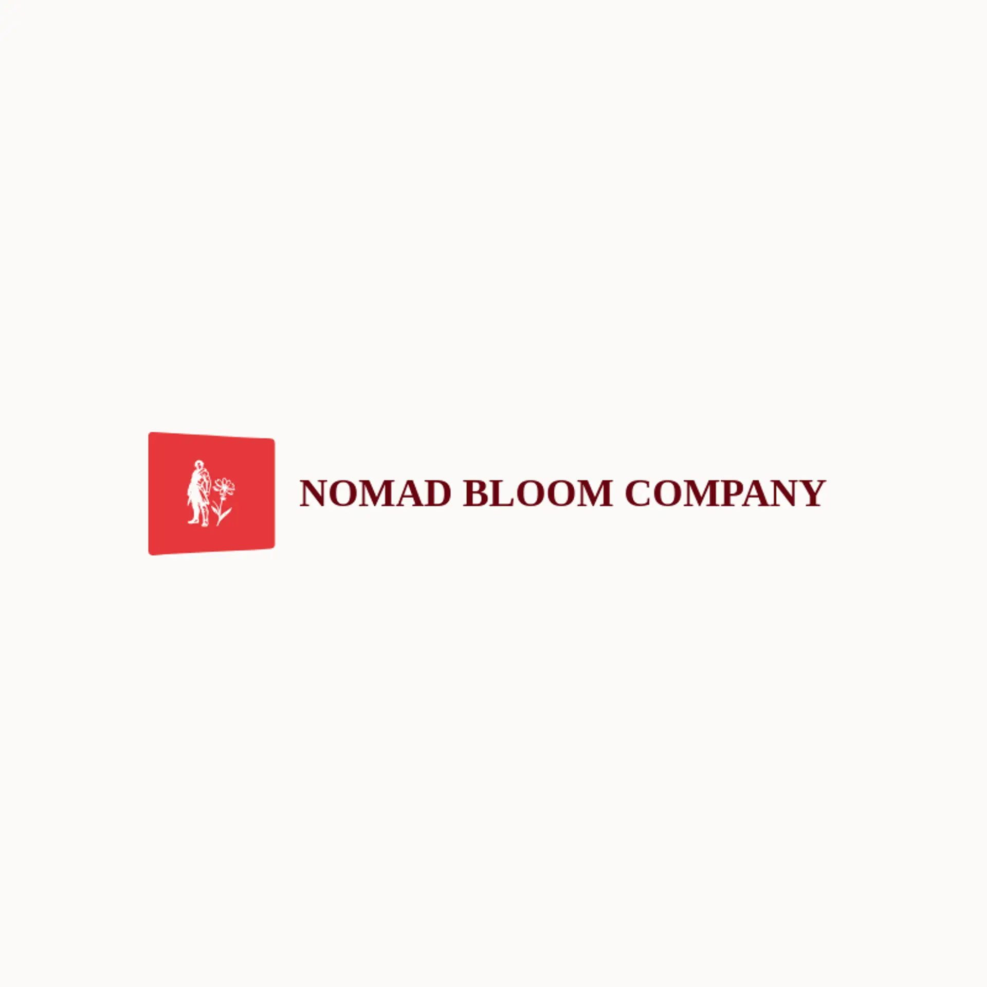 Nomad Bloom Company logo for nomad