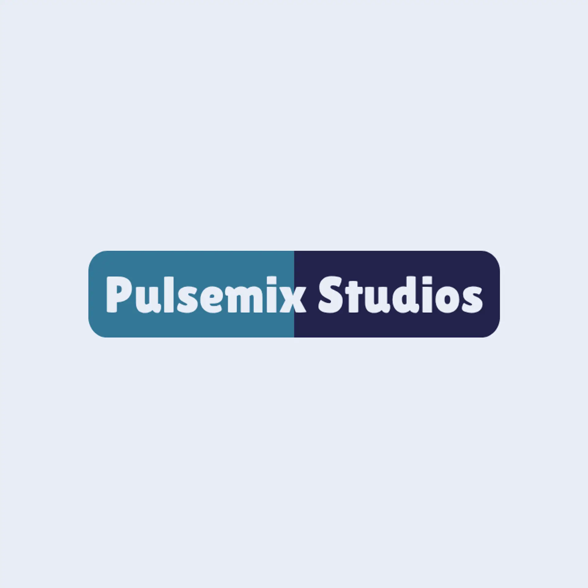 PulseMix Studios logo for music production