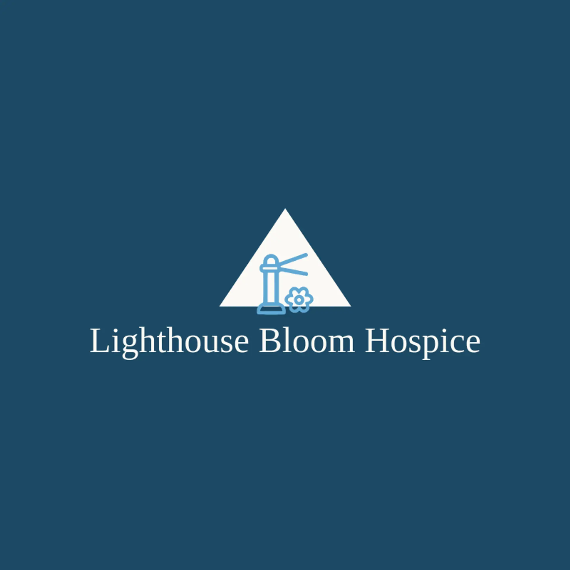 Lighthouse Bloom Hospice logo for hospice