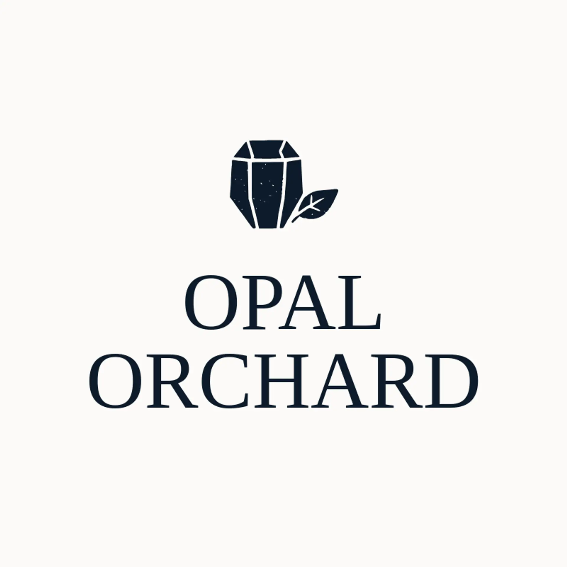 Opal Orchard logo for jewel