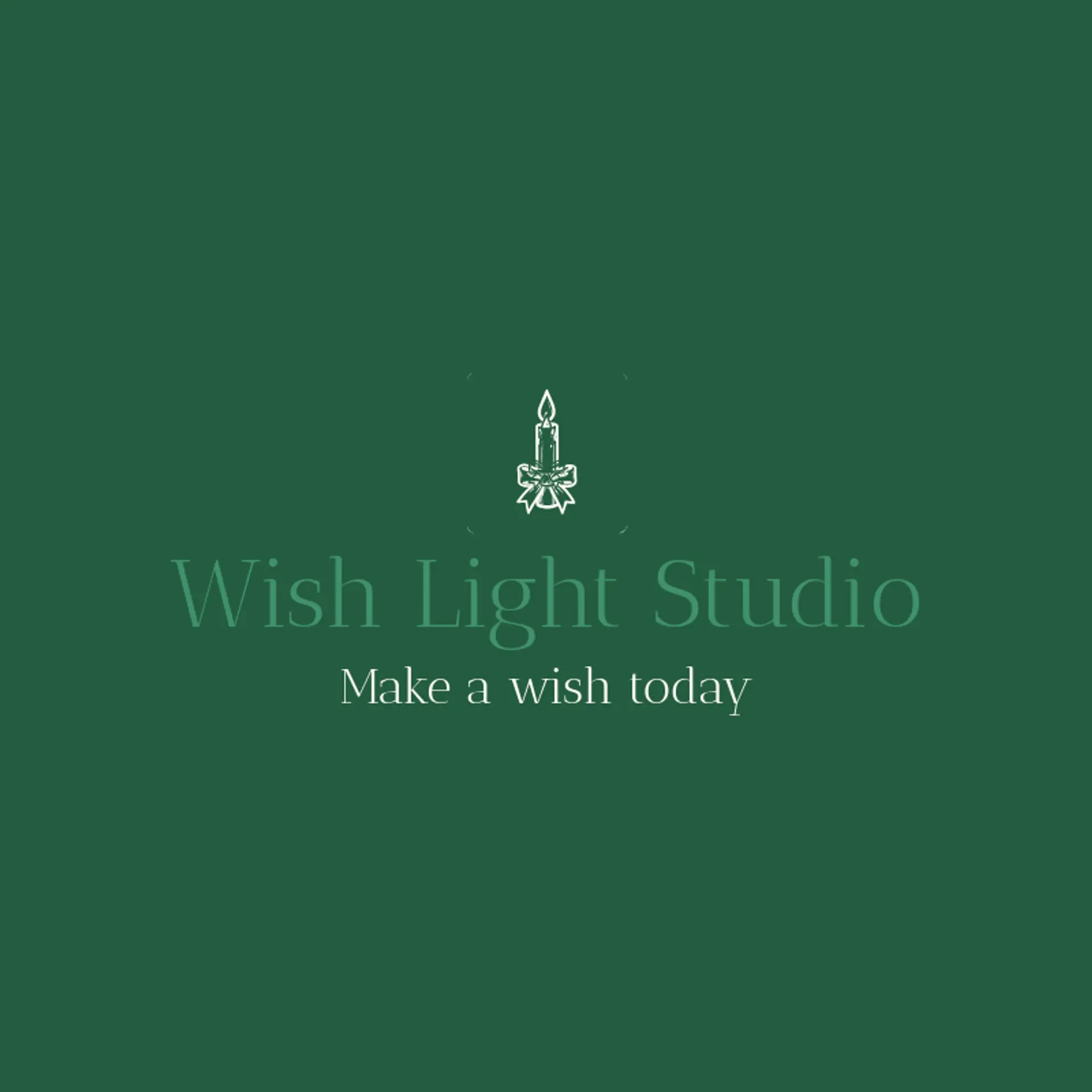 Wish Light Studio logo for birthday