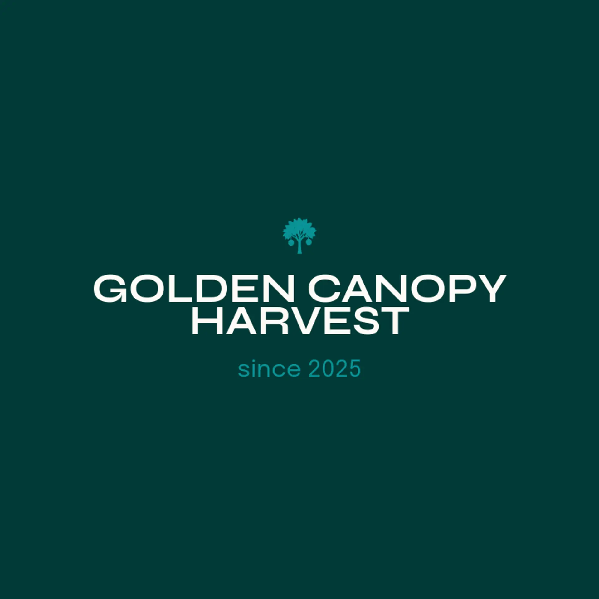 Golden Canopy Harvest logo for canopy
