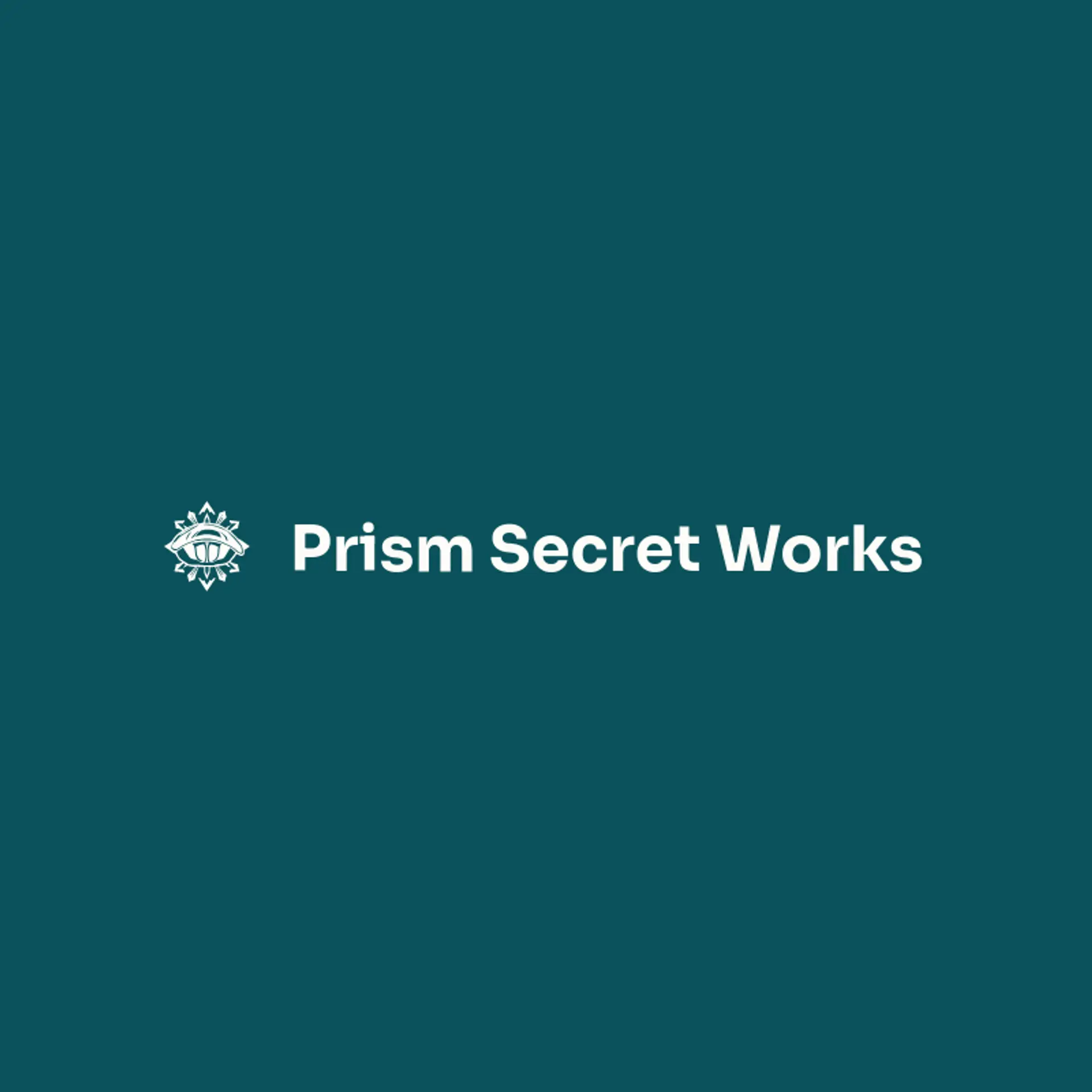 Prism Secret Works logo for illuminati