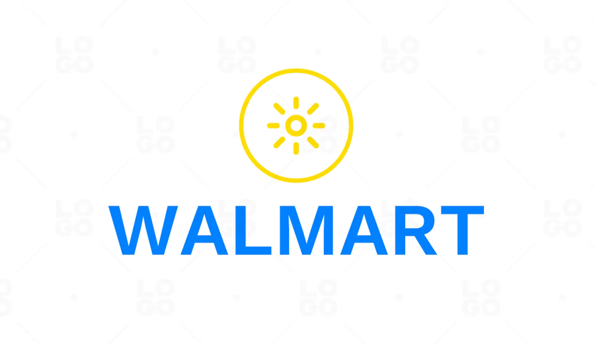 Walmart logo variation