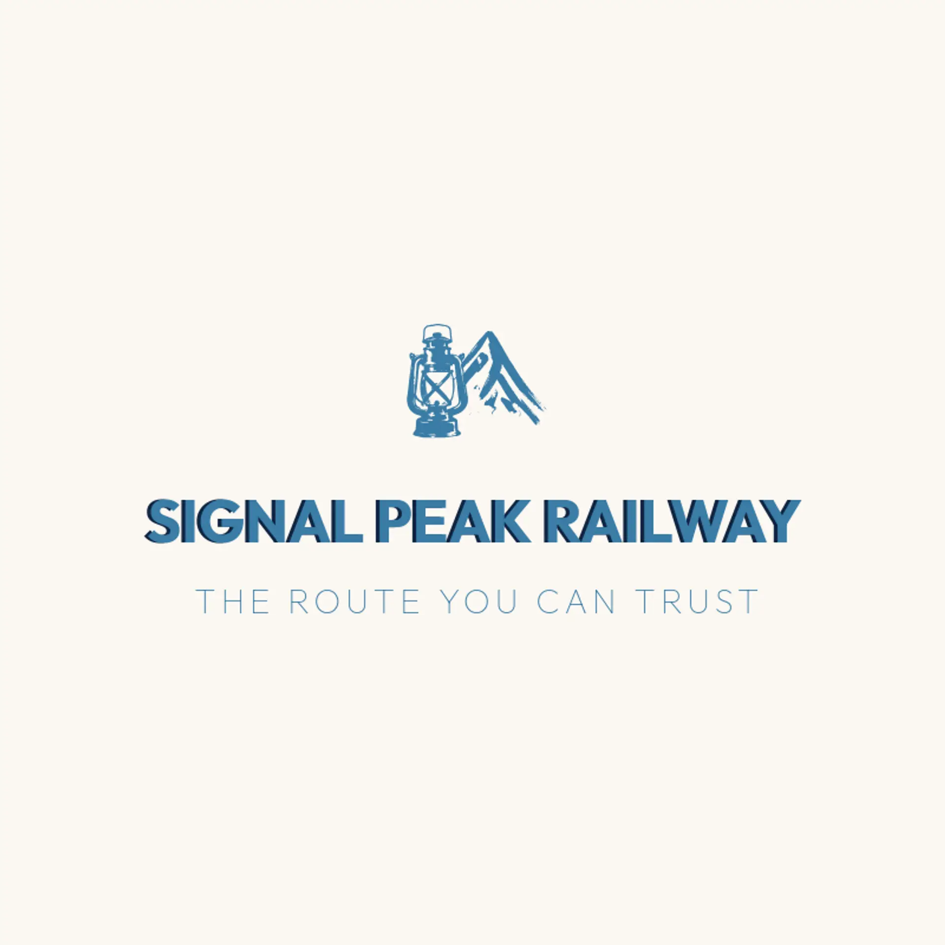 Signal Peak Railway logo for railway
