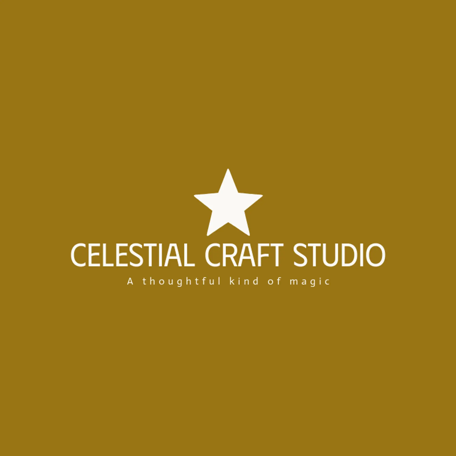 Celestial Craft Studio logo for pentagram