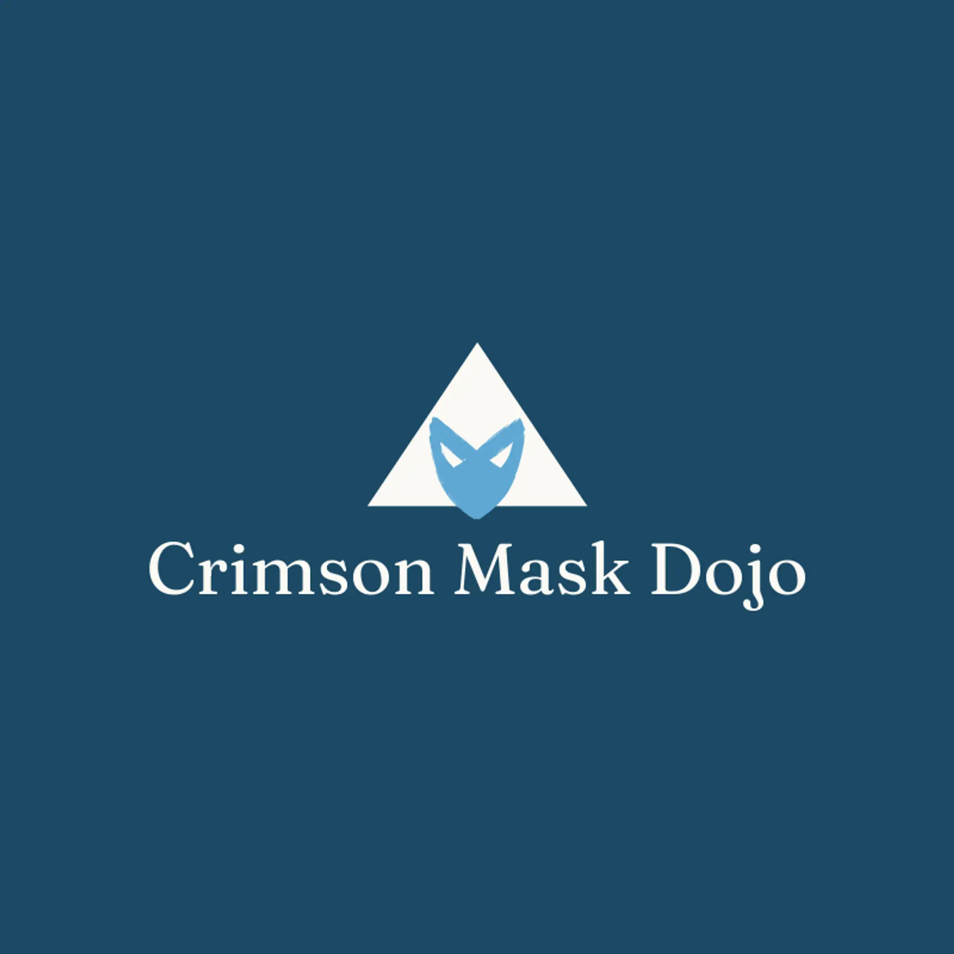 Crimson Mask Dojo logo for ninja