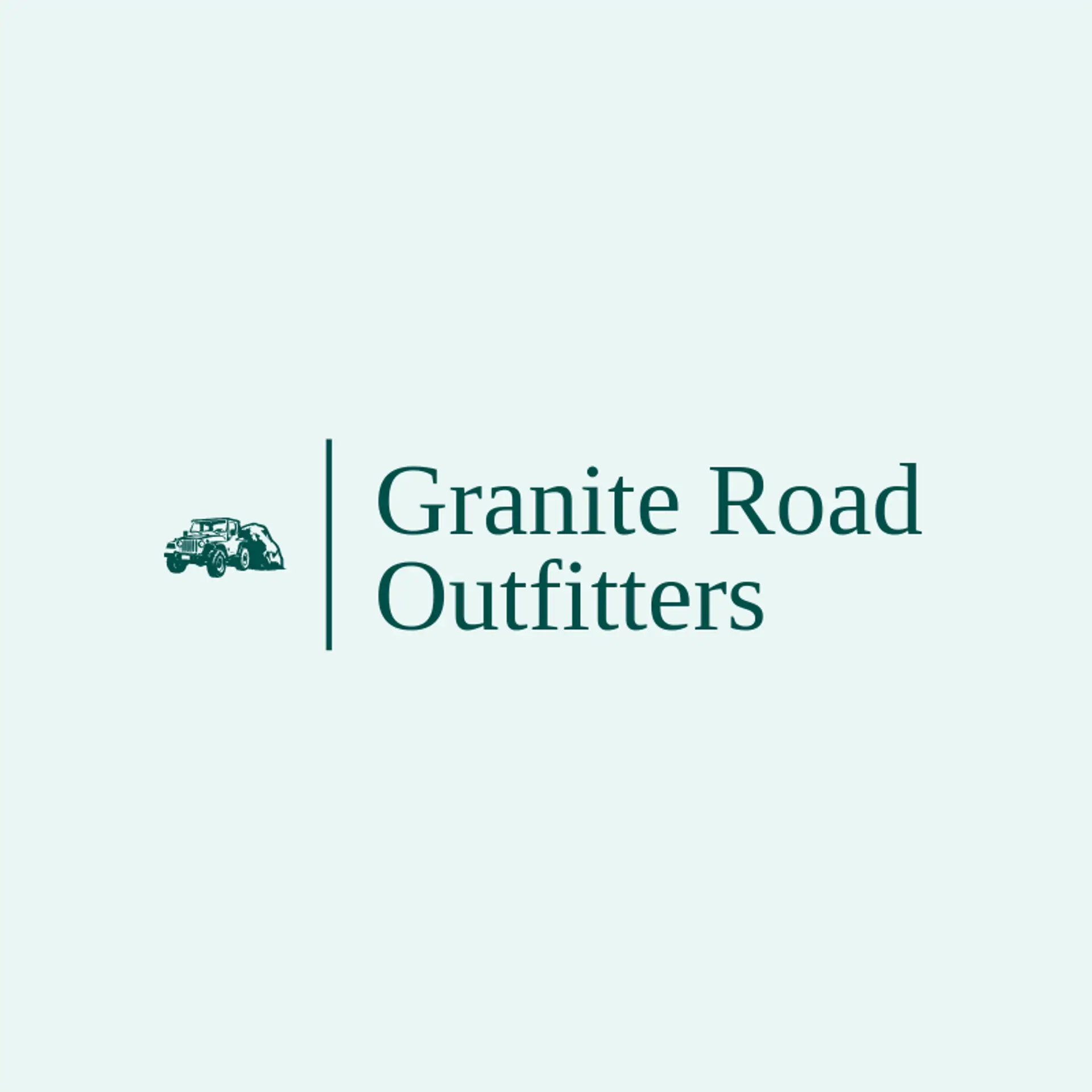 Granite Road Outfitters logo for jeep