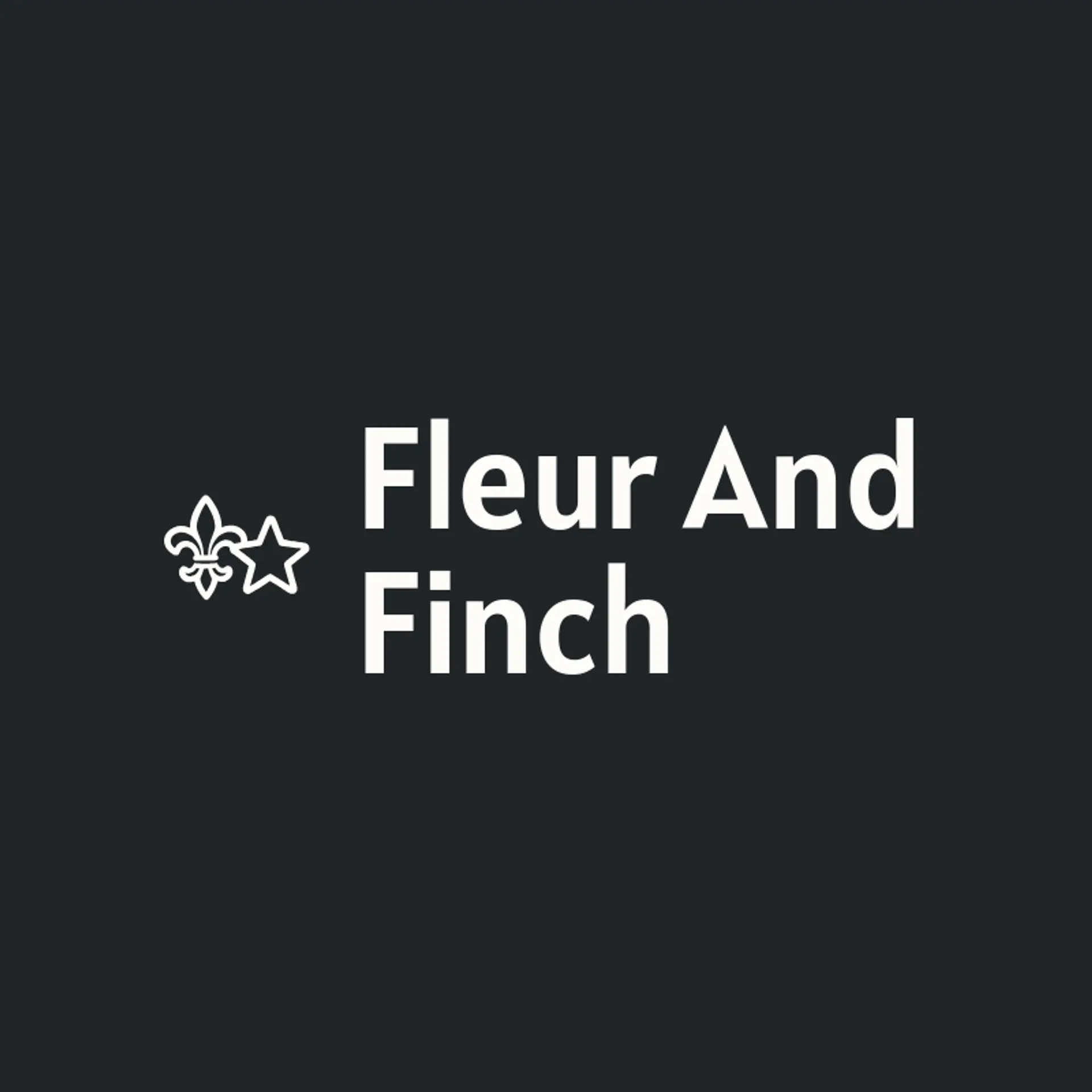 Fleur And Finch logo for royal